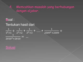 Problem Solving Strategies Finding a Pattern | PPTX