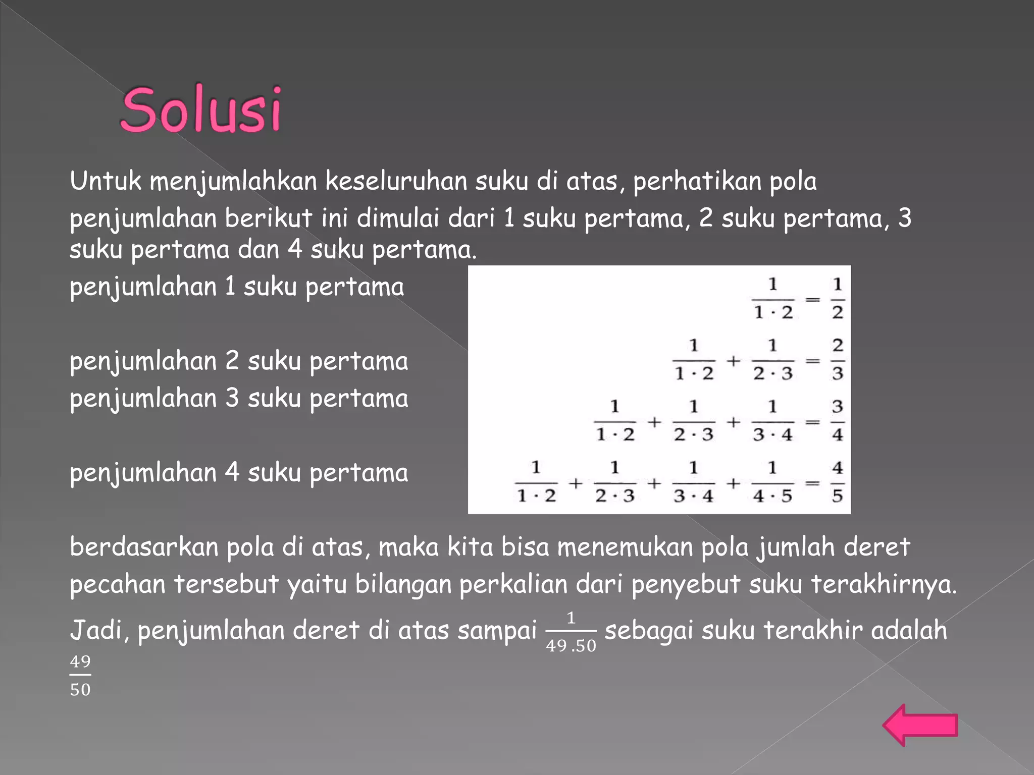 Problem Solving Strategies Finding a Pattern | PPT