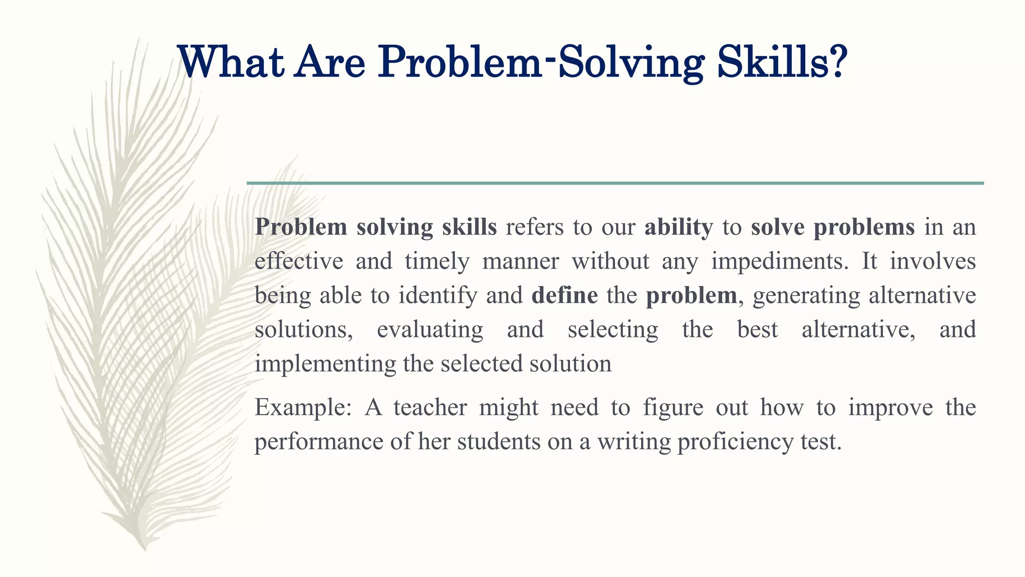Problem solving techniques | PPT