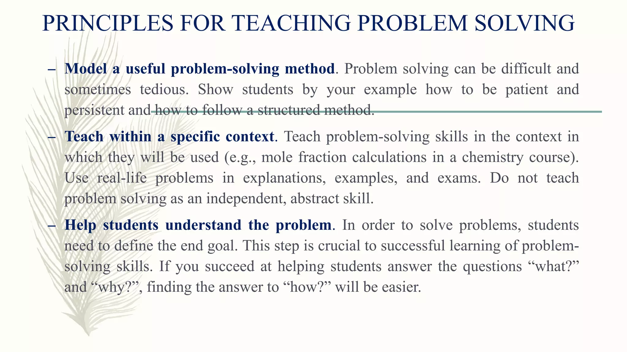 Problem solving techniques | PPT