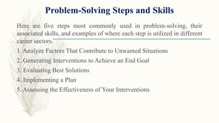 Problem solving techniques | PPT
