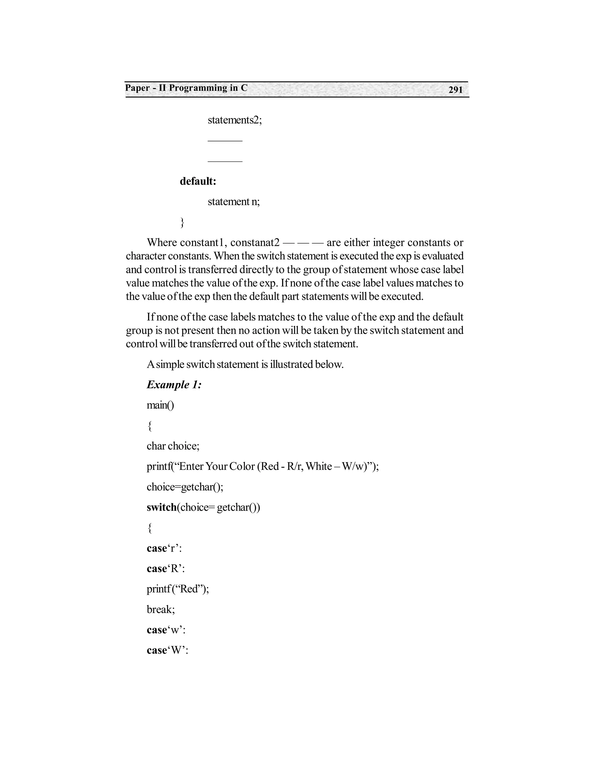 Problem solving techniques in c language | PDF