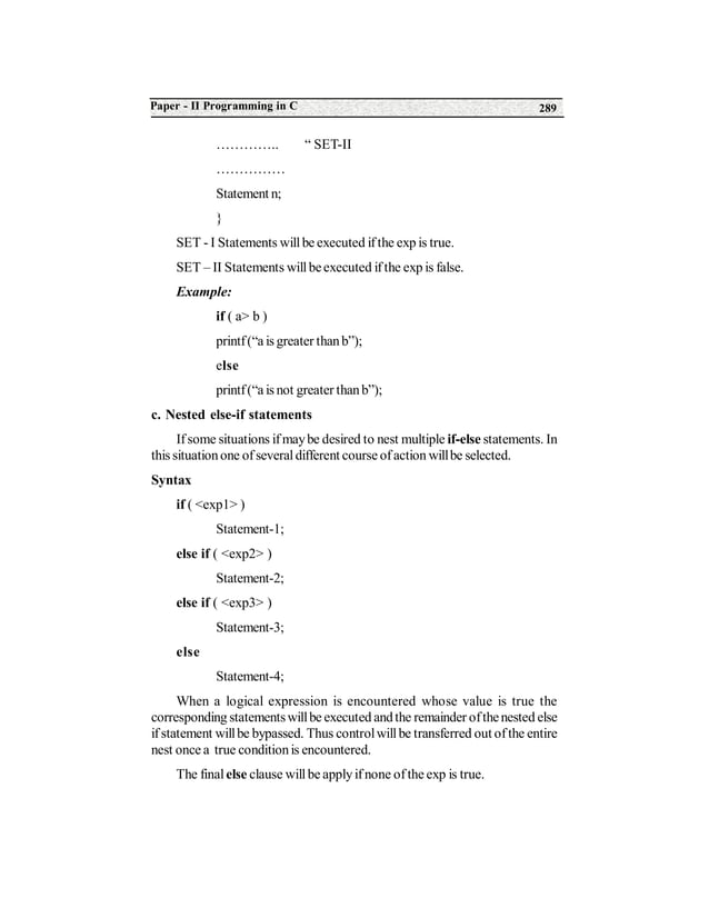 Problem solving techniques in c language | PDF