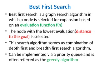Problem Solving through Search - Informed Search | PPTX