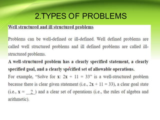 2.TYPES OF PROBLEMS



 