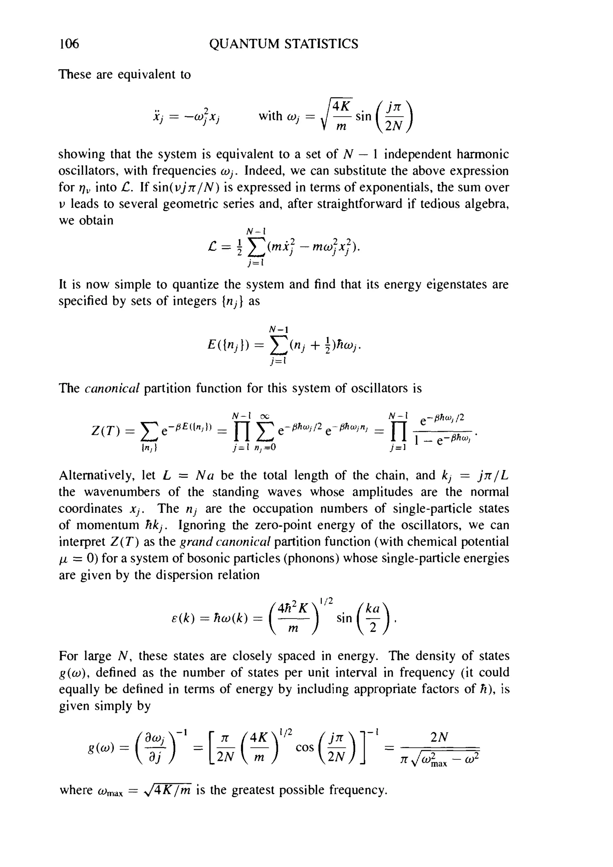 Problems on stat phys