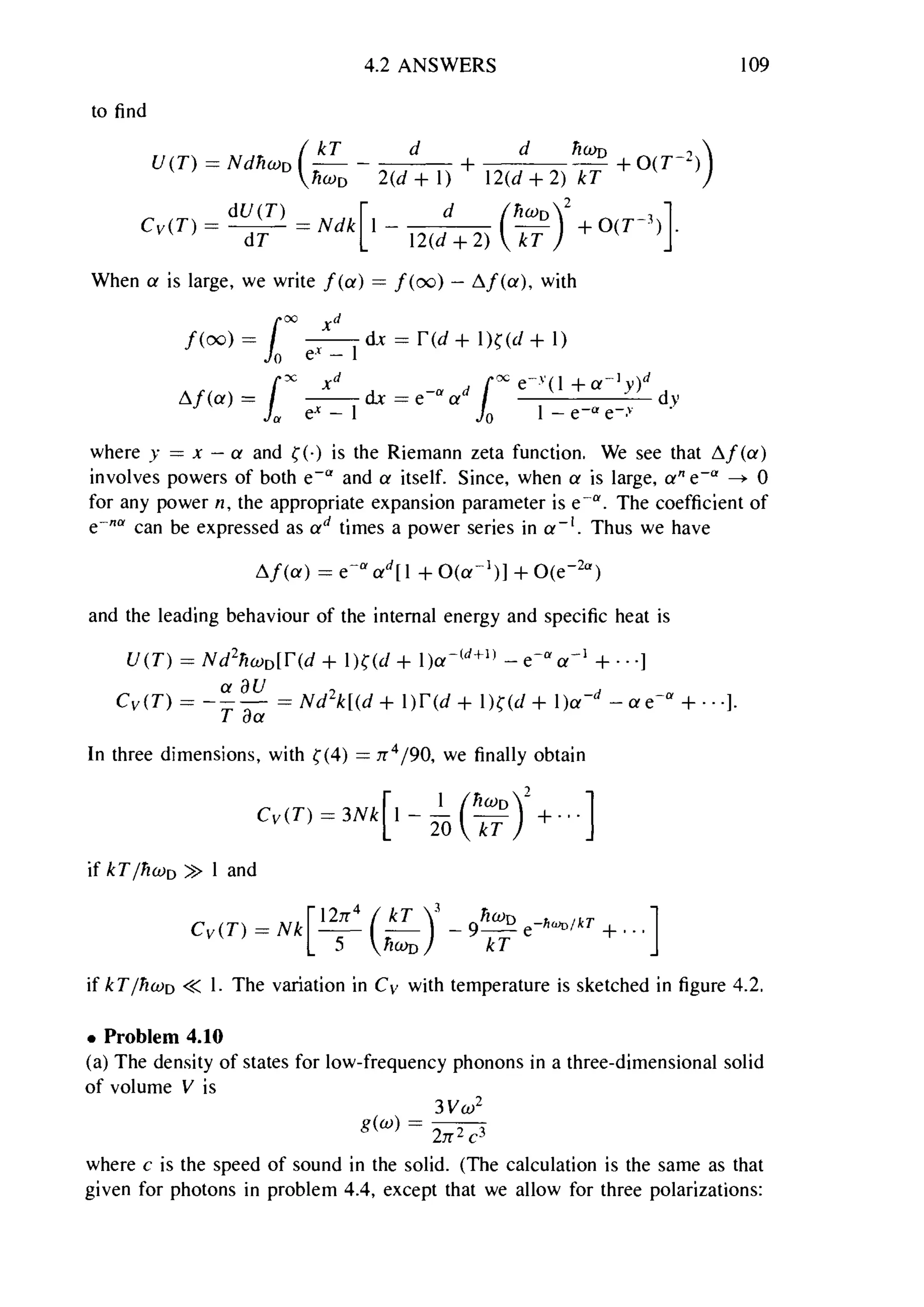 Problems on stat phys