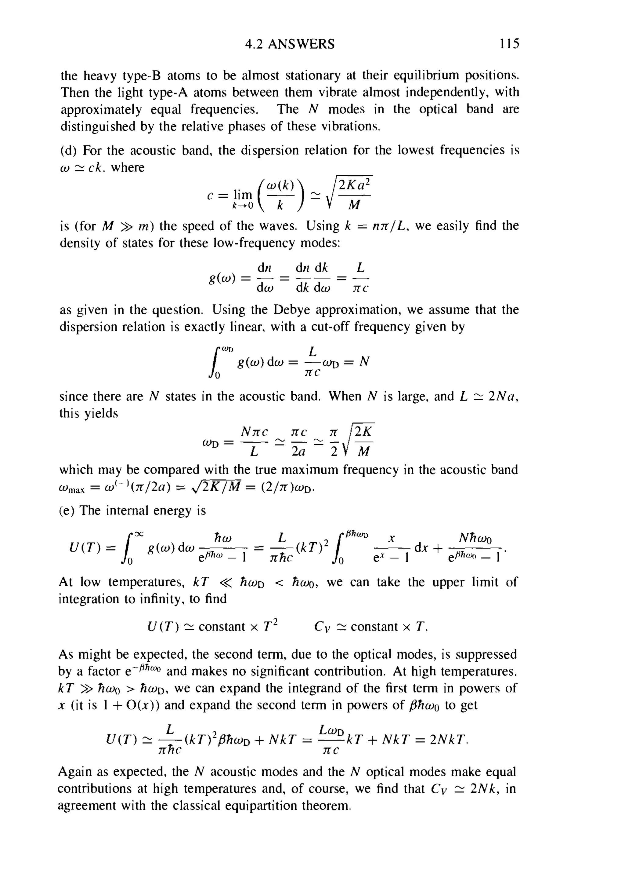 Problems on stat phys
