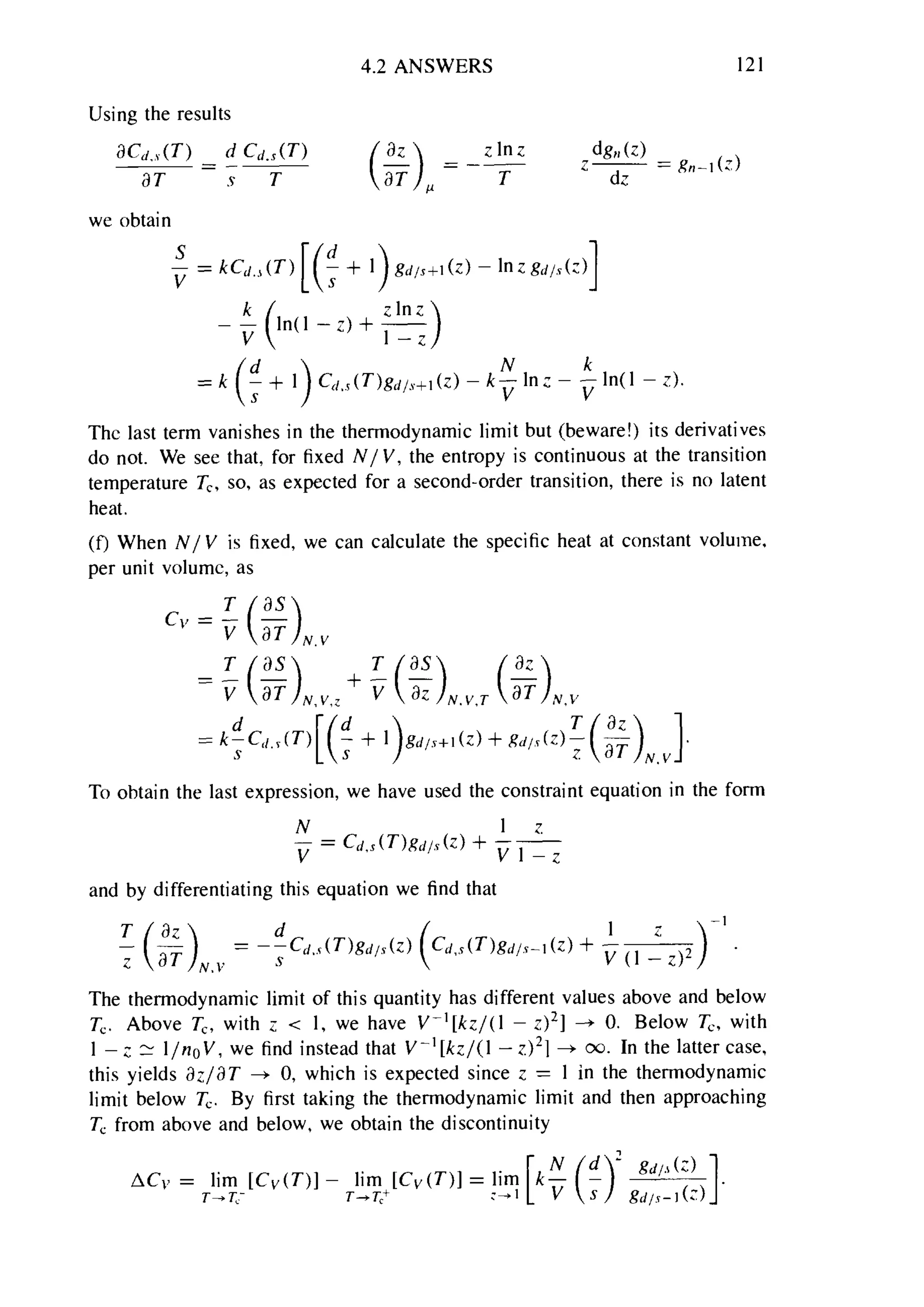 Problems on stat phys