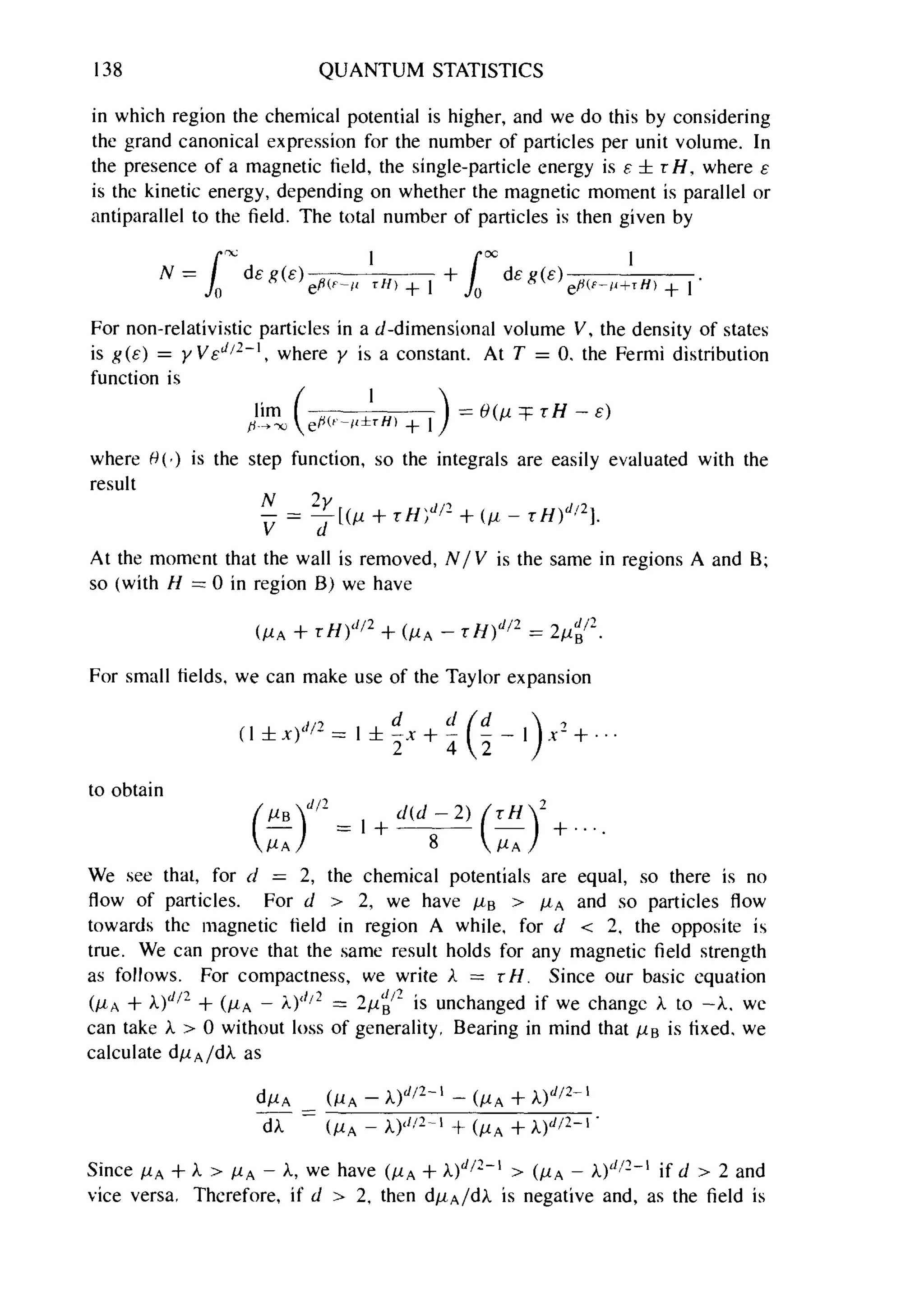 Problems on stat phys