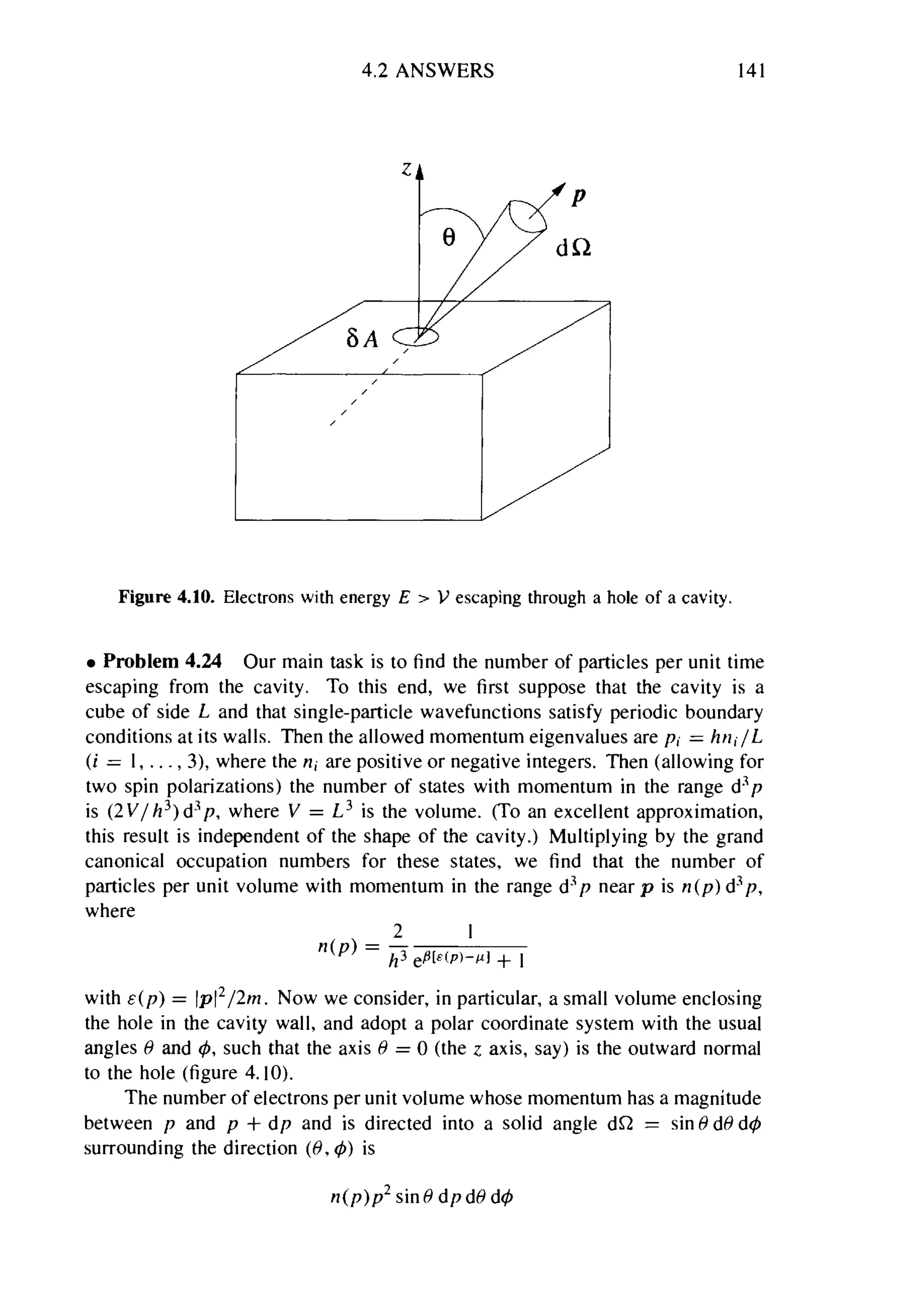 Problems on stat phys