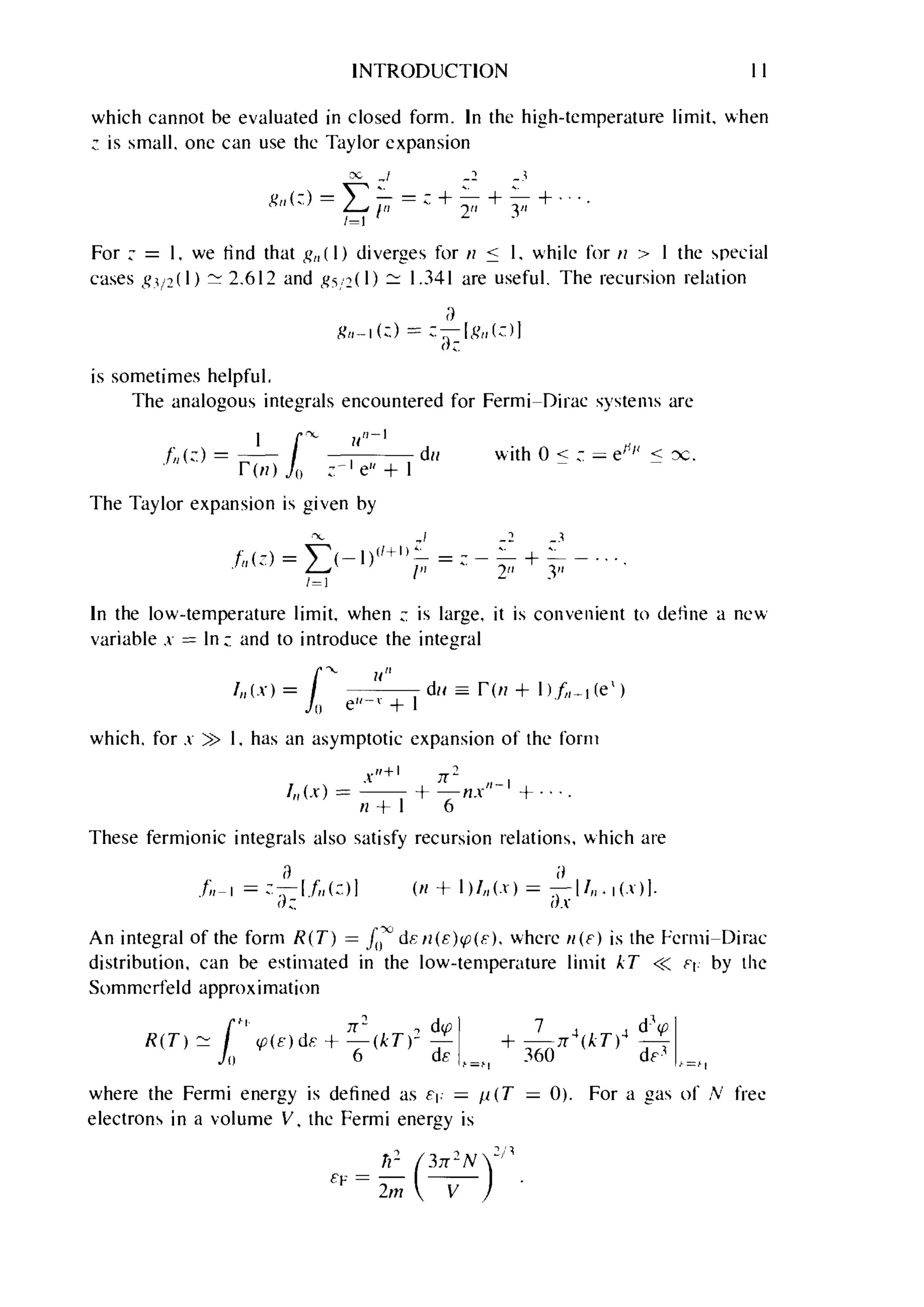Problems on stat phys