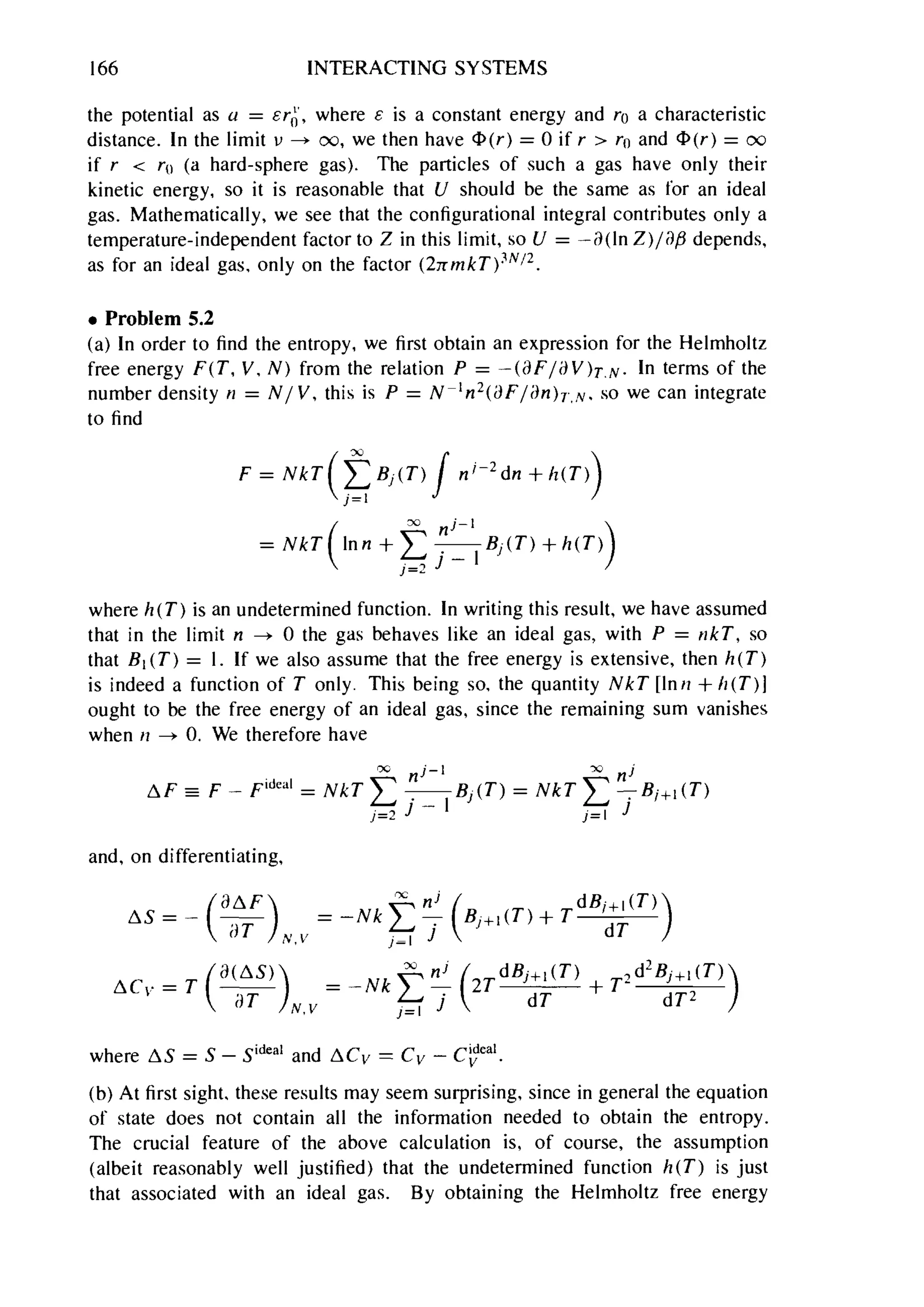 Problems on stat phys