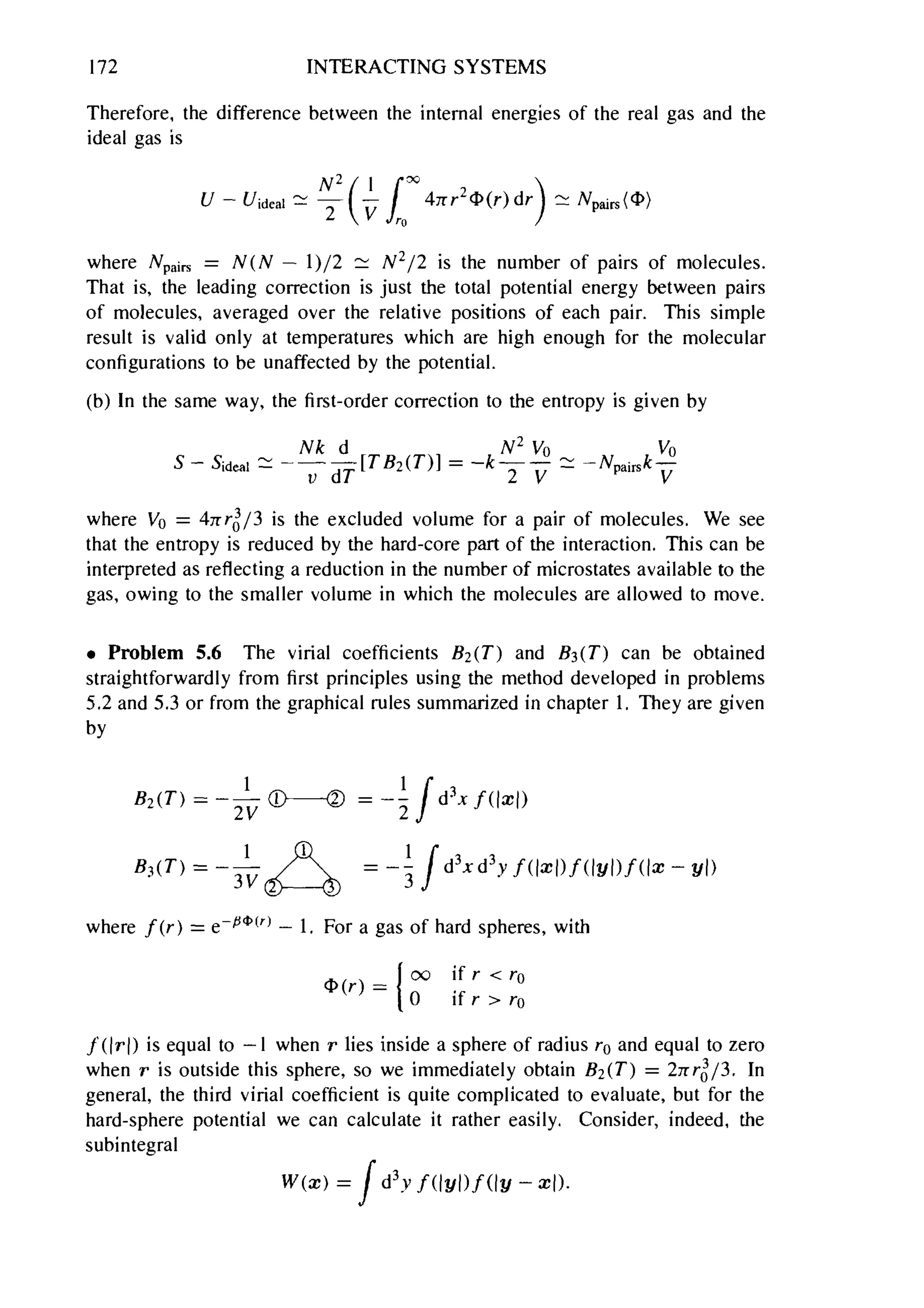 Problems on stat phys