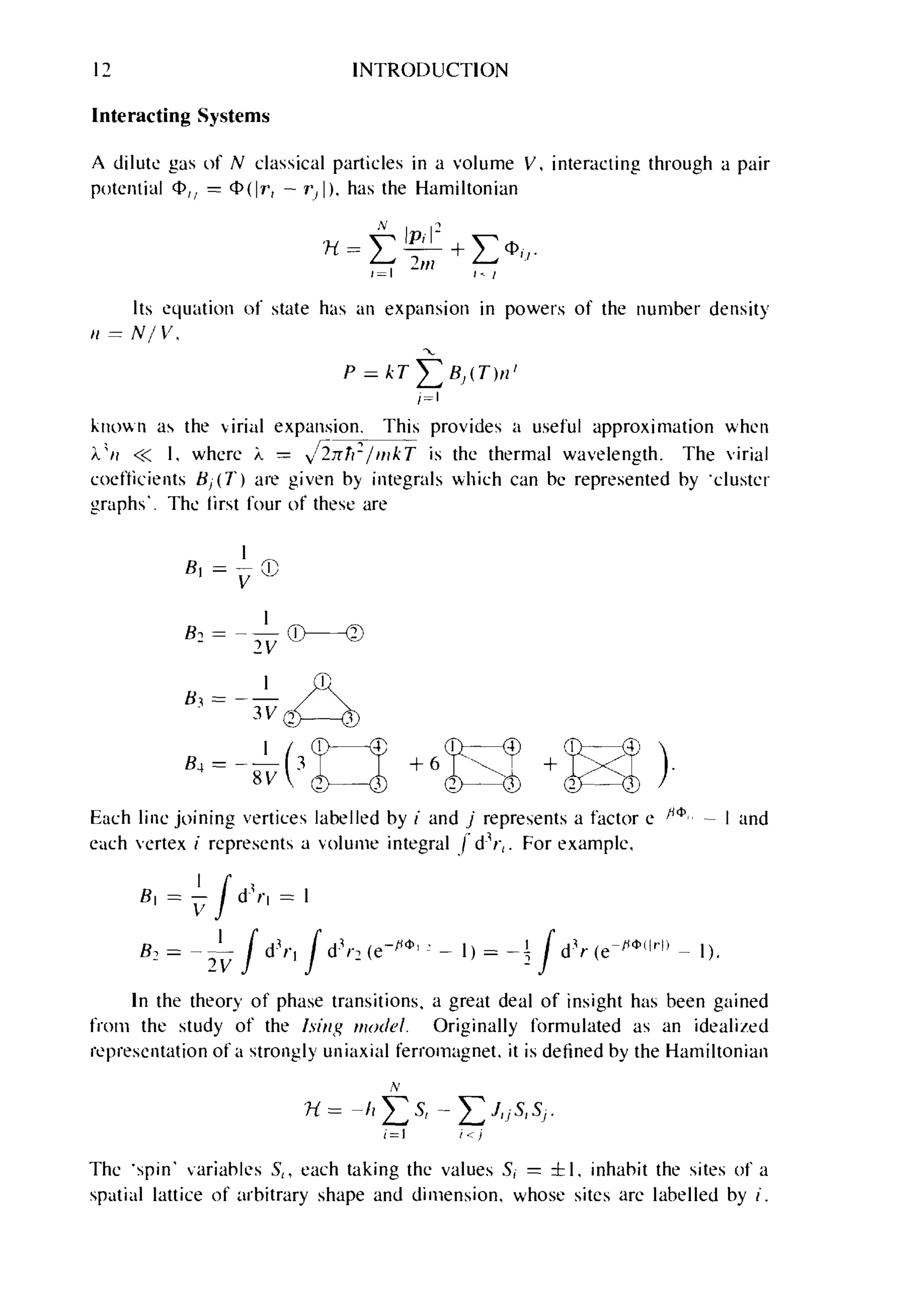 Problems on stat phys