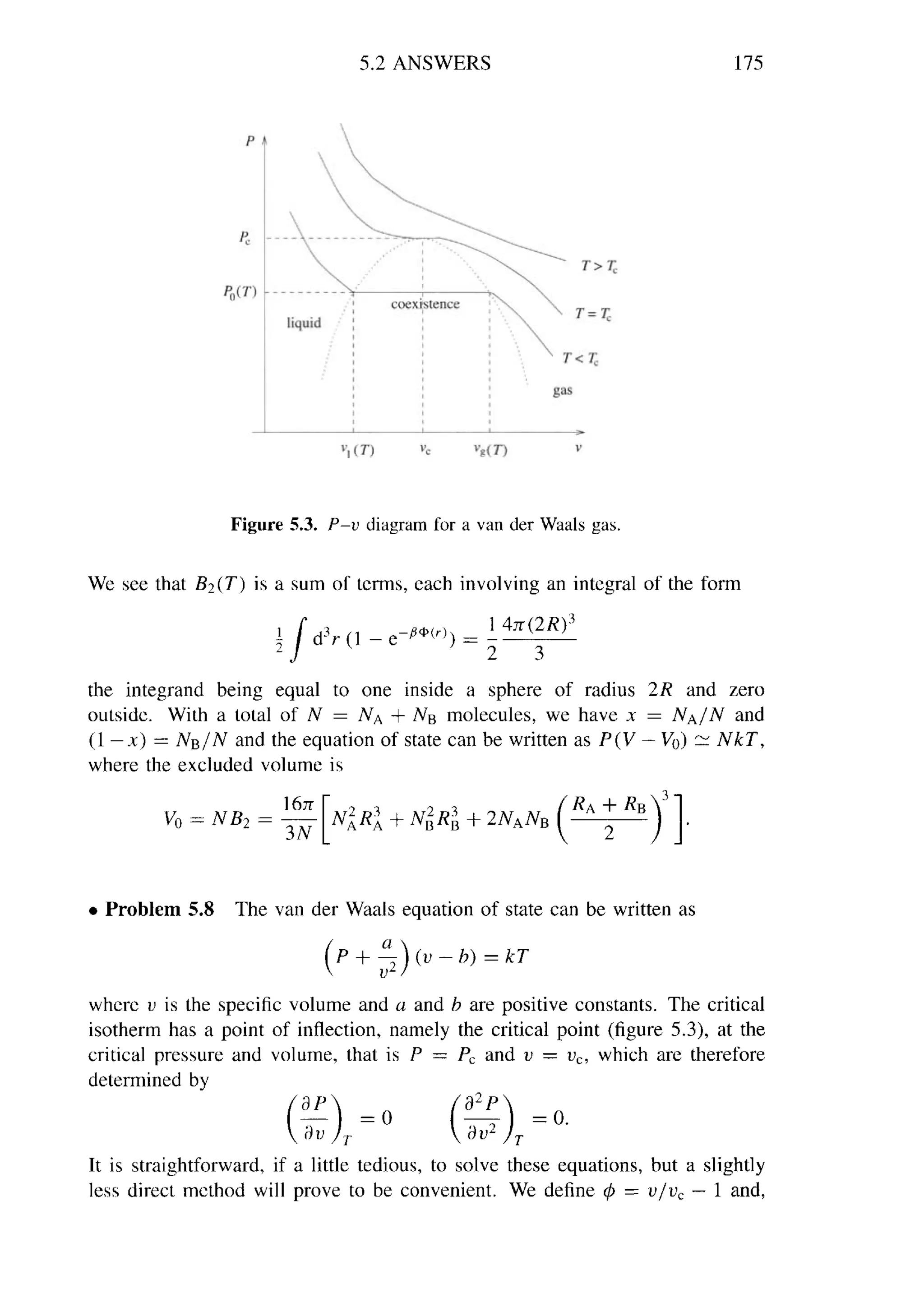 Problems on stat phys