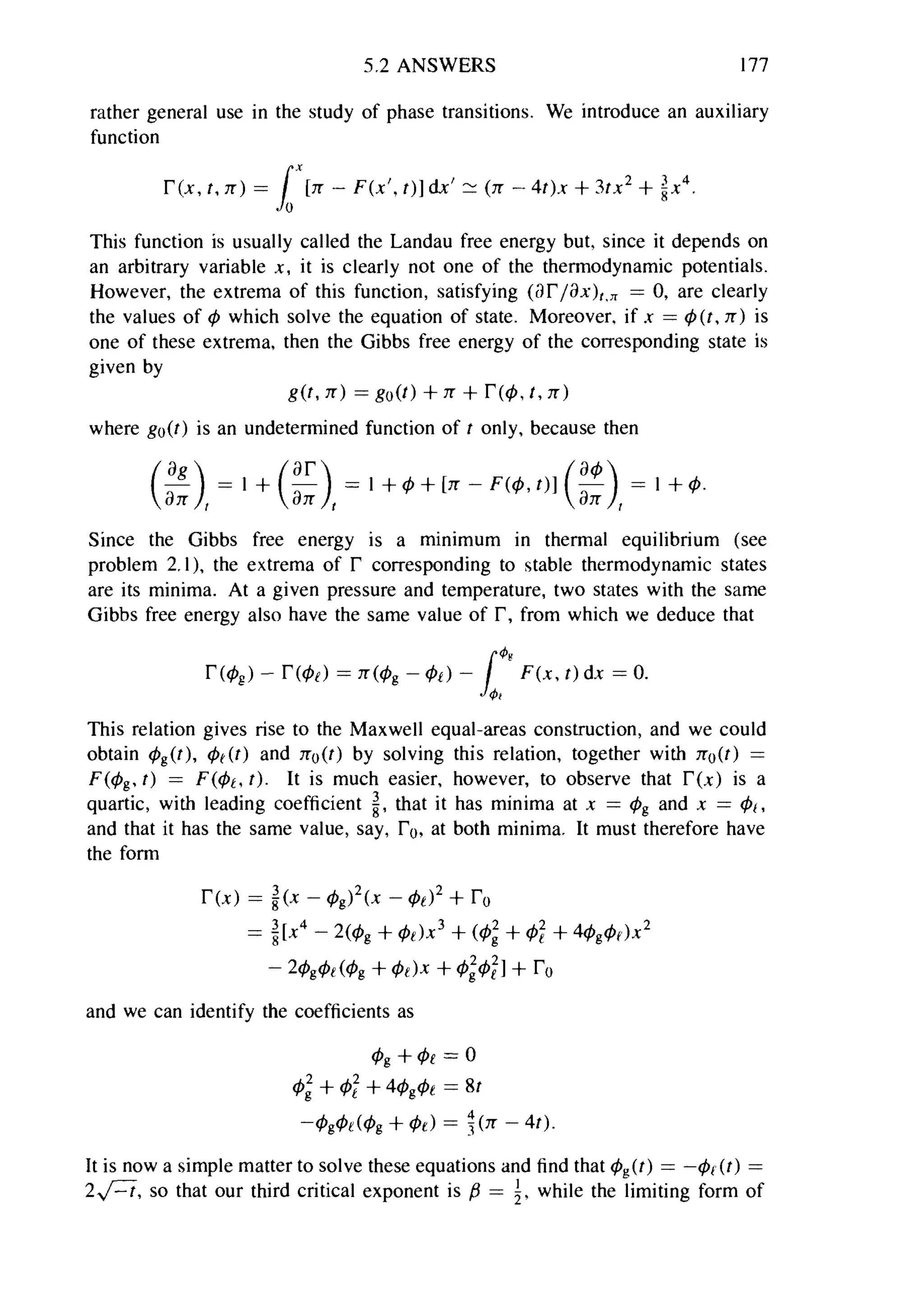Problems on stat phys