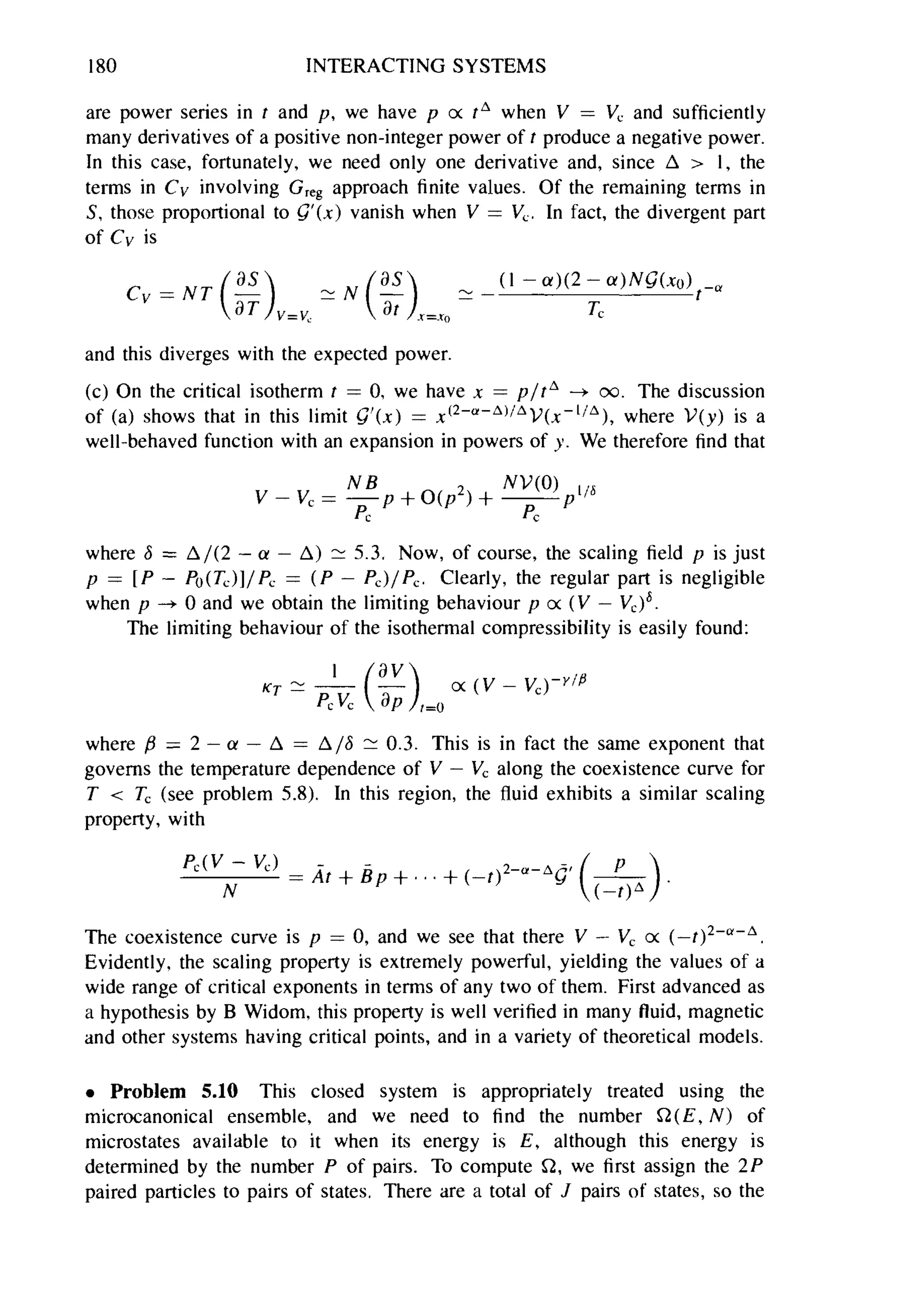 Problems on stat phys