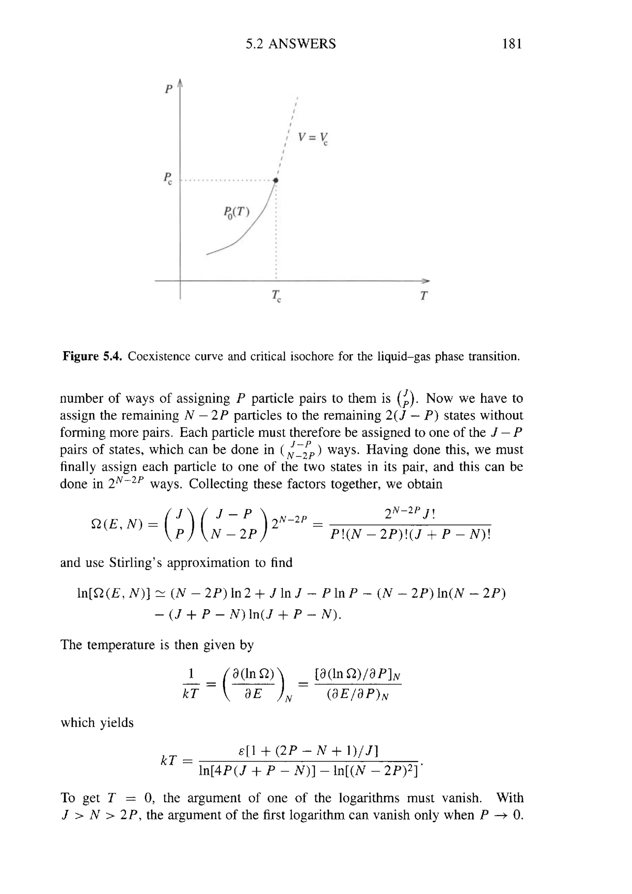 Problems on stat phys