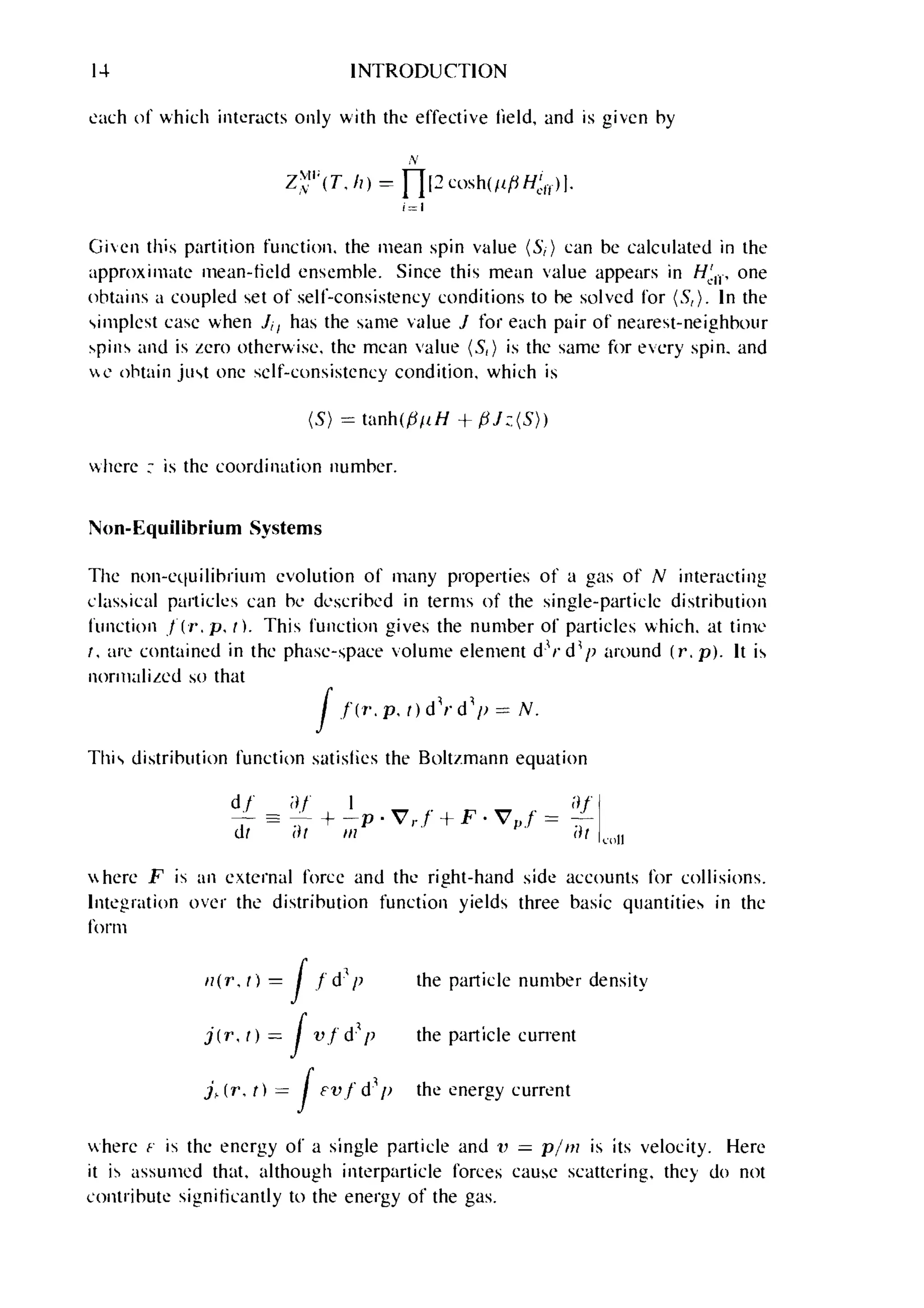 Problems on stat phys