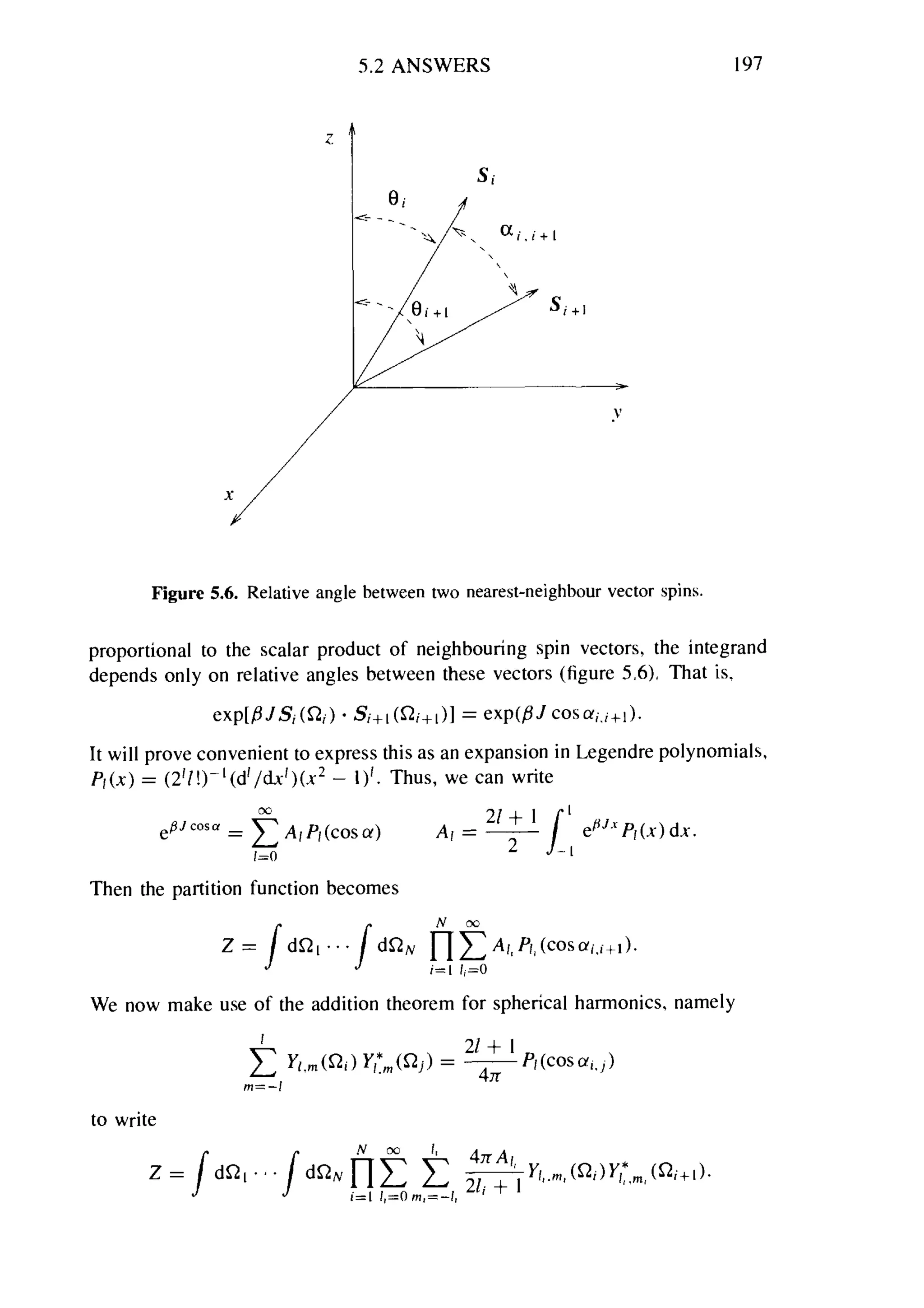 Problems on stat phys