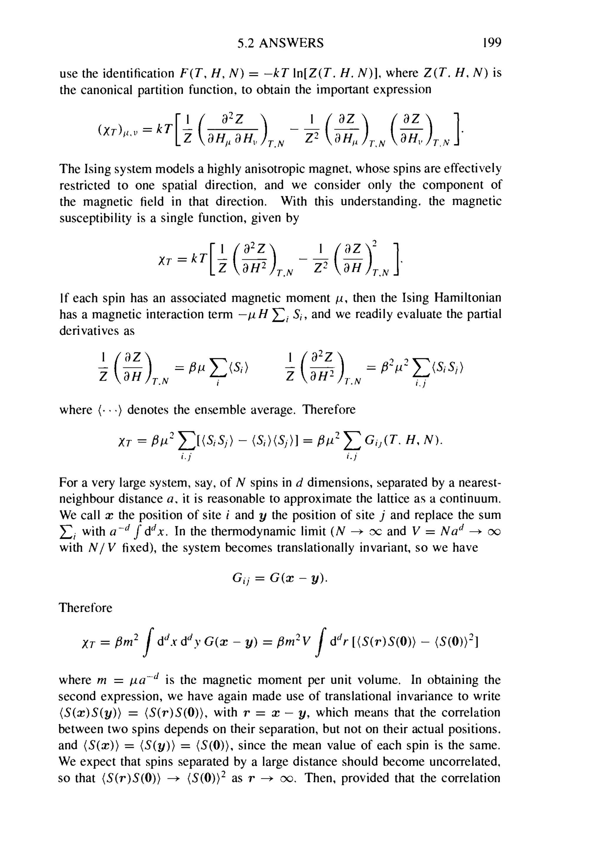 Problems on stat phys