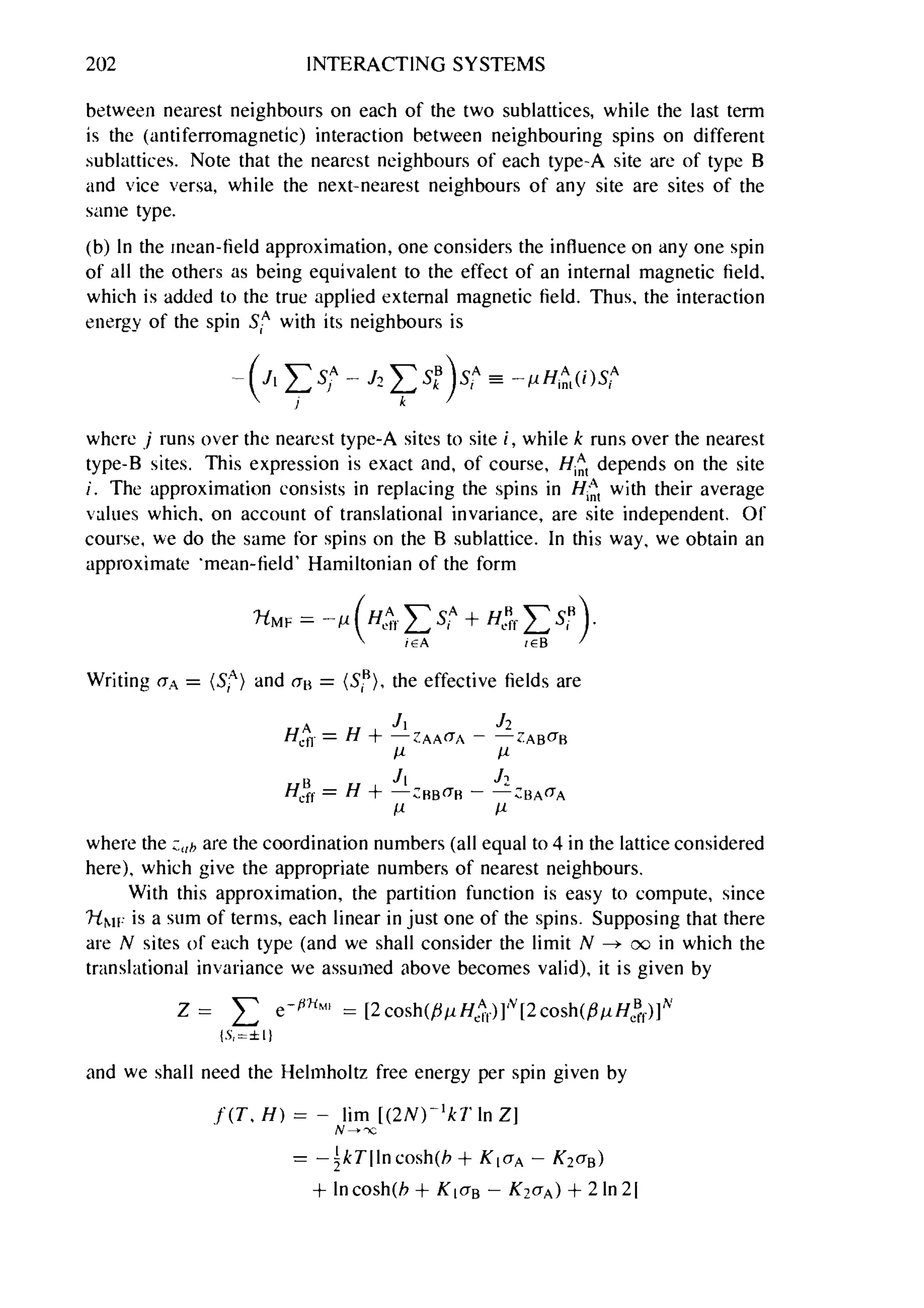 Problems on stat phys