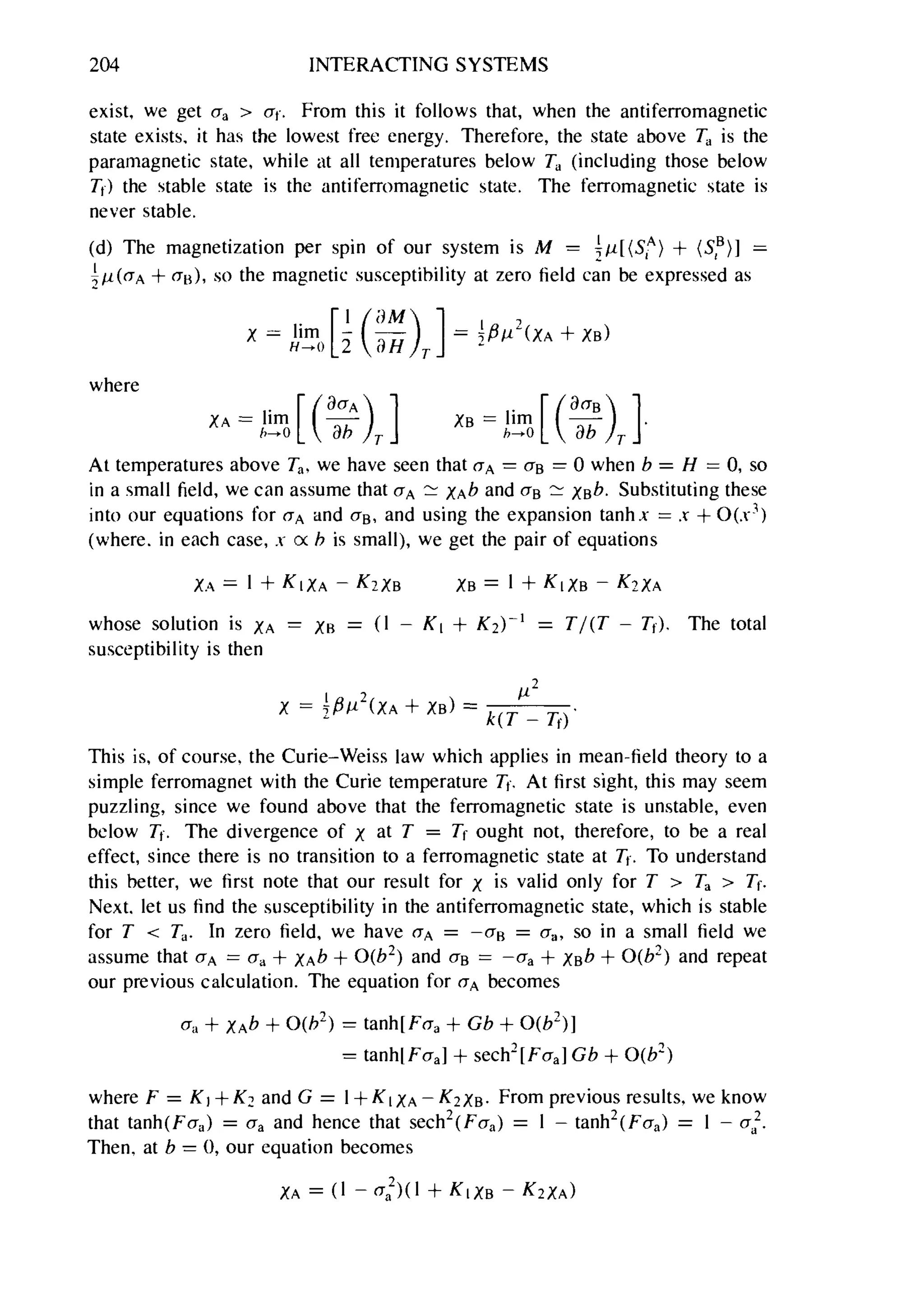 Problems on stat phys