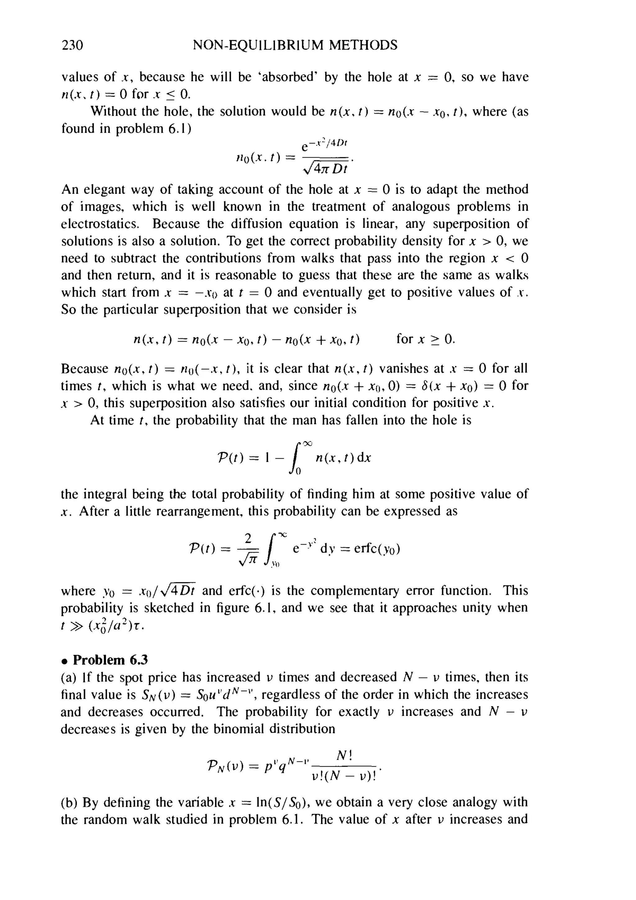 Problems on stat phys