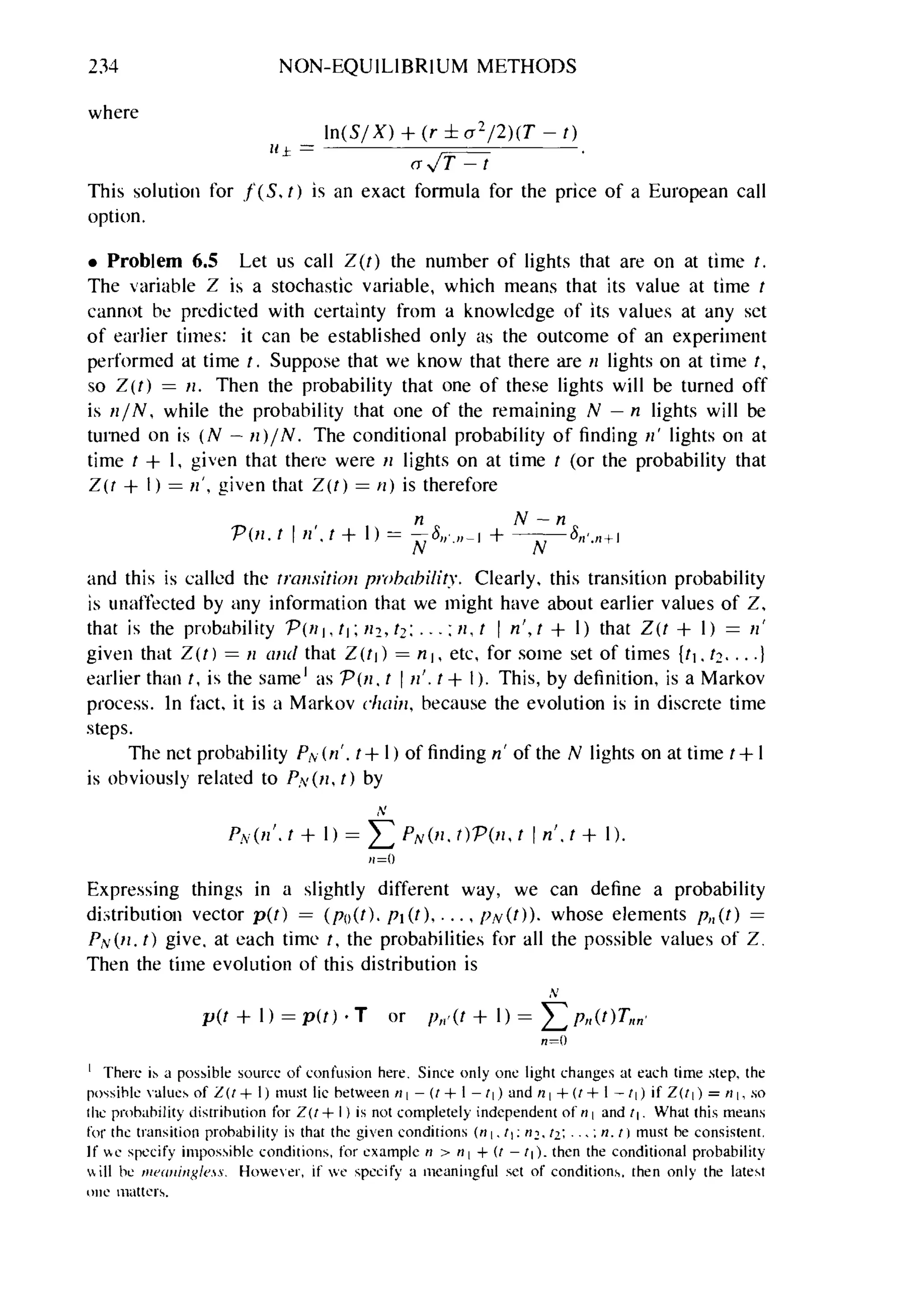 Problems on stat phys