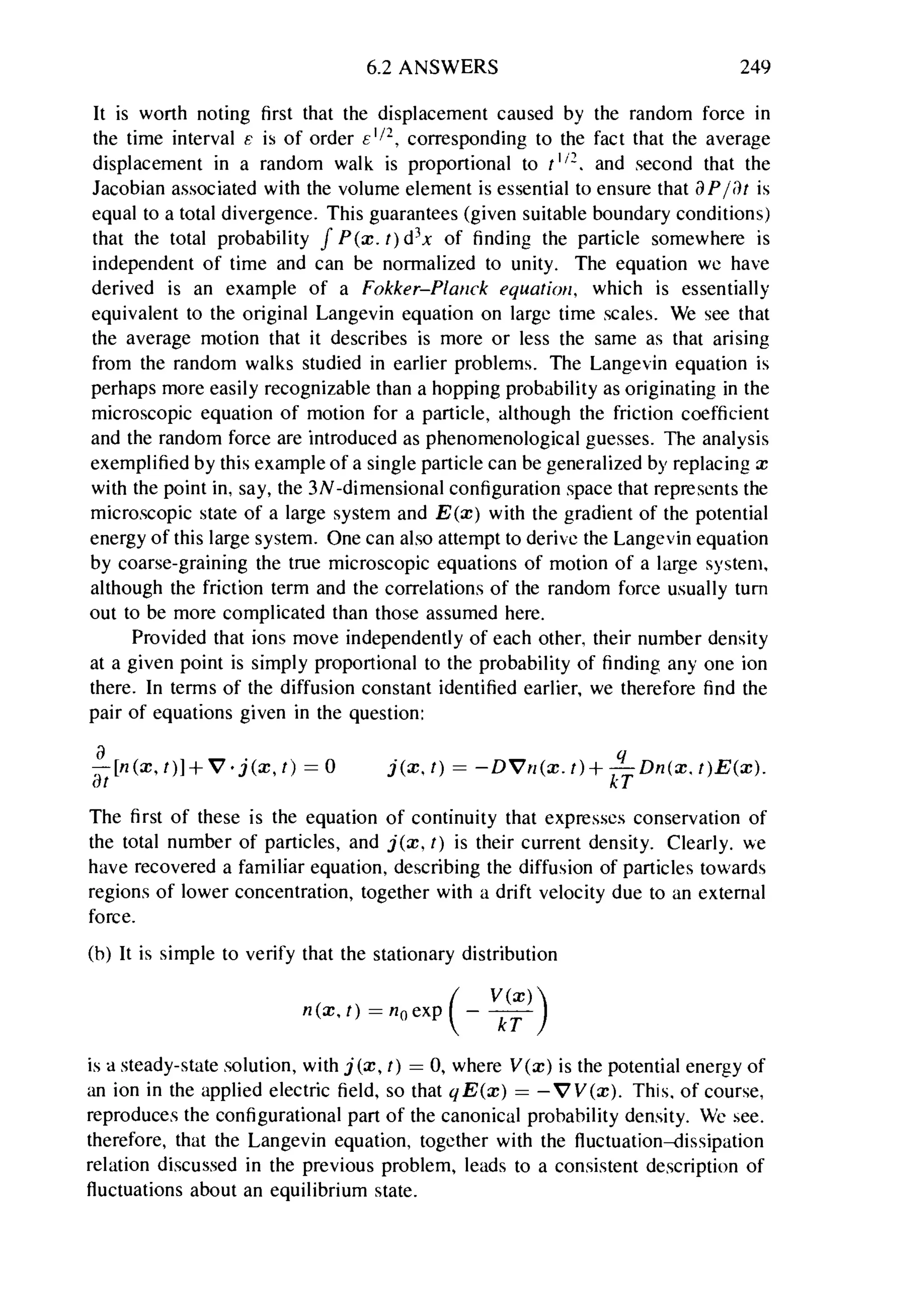 Problems on stat phys
