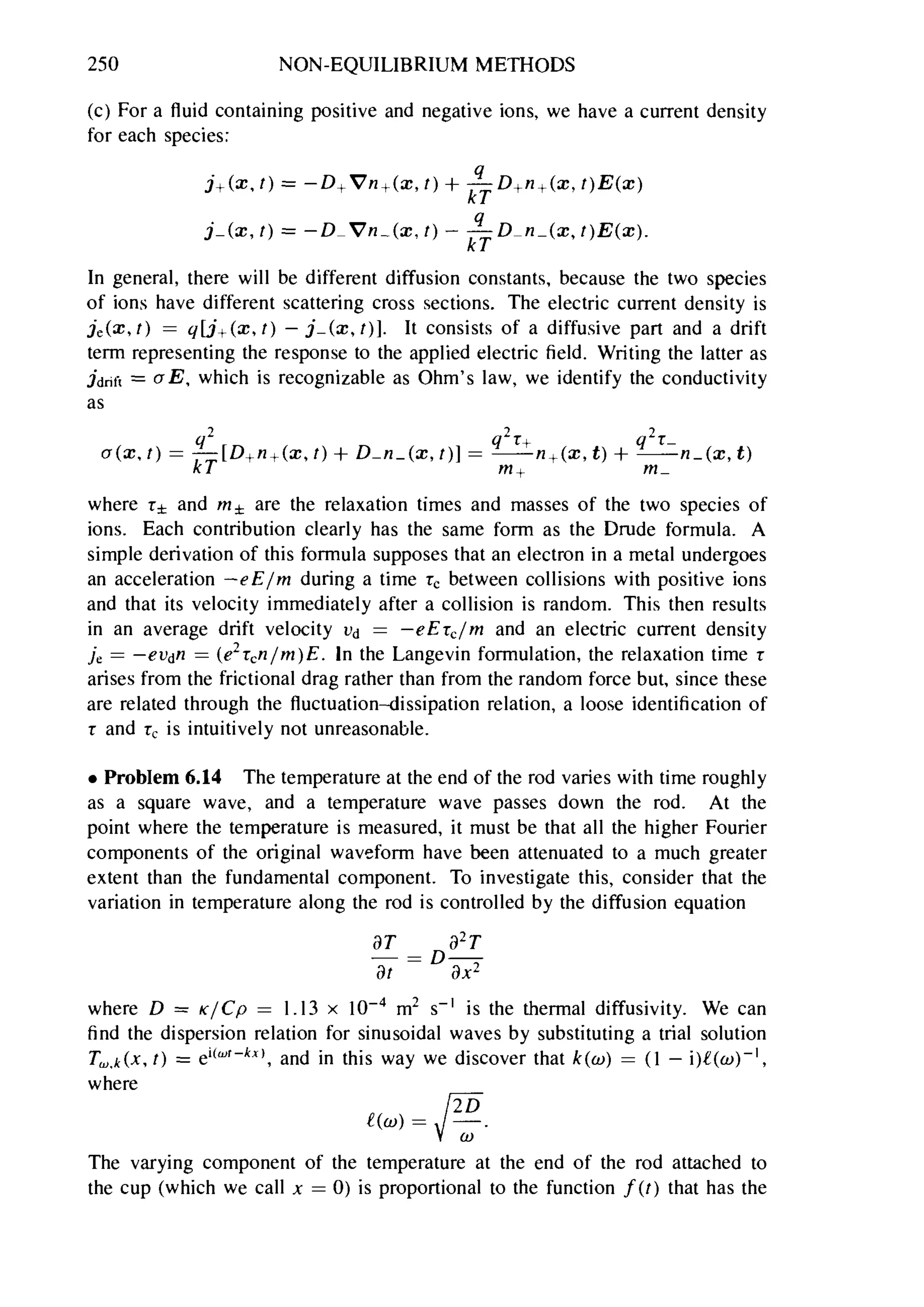 Problems on stat phys