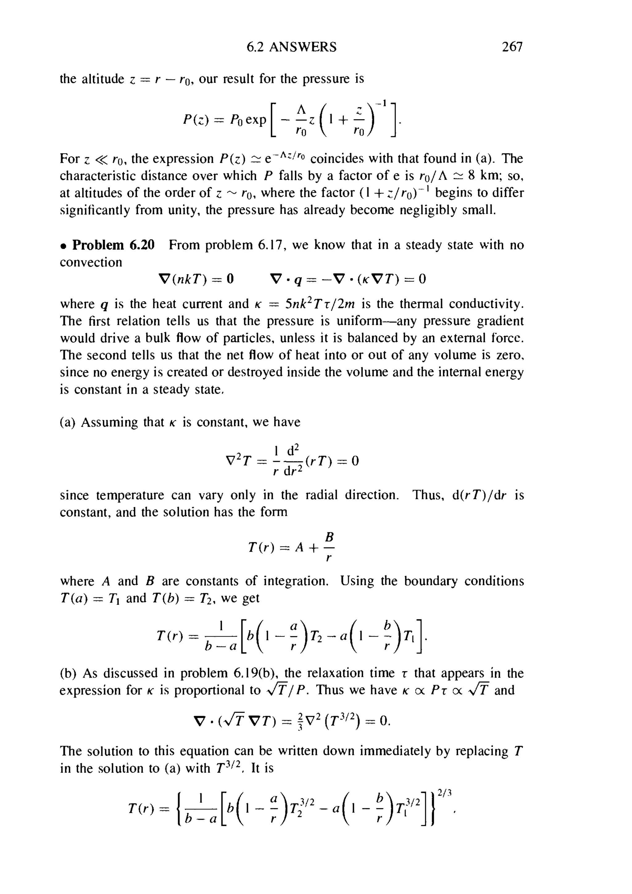 Problems on stat phys