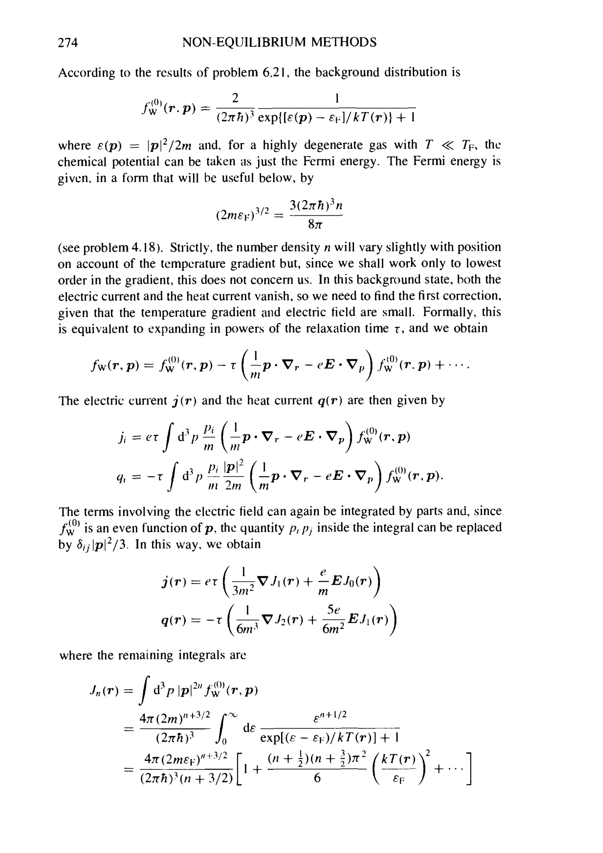 Problems on stat phys