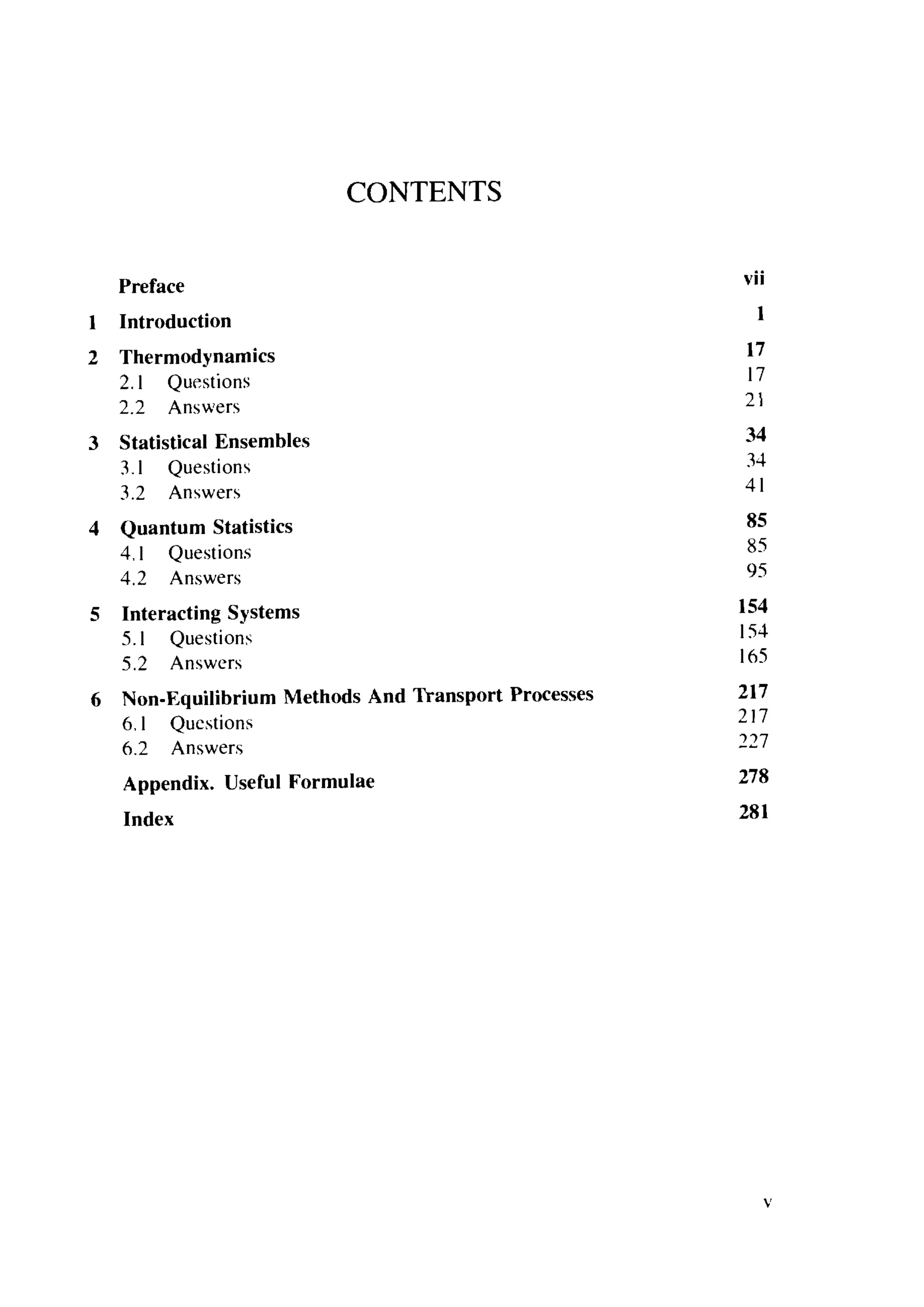 Problems on stat phys