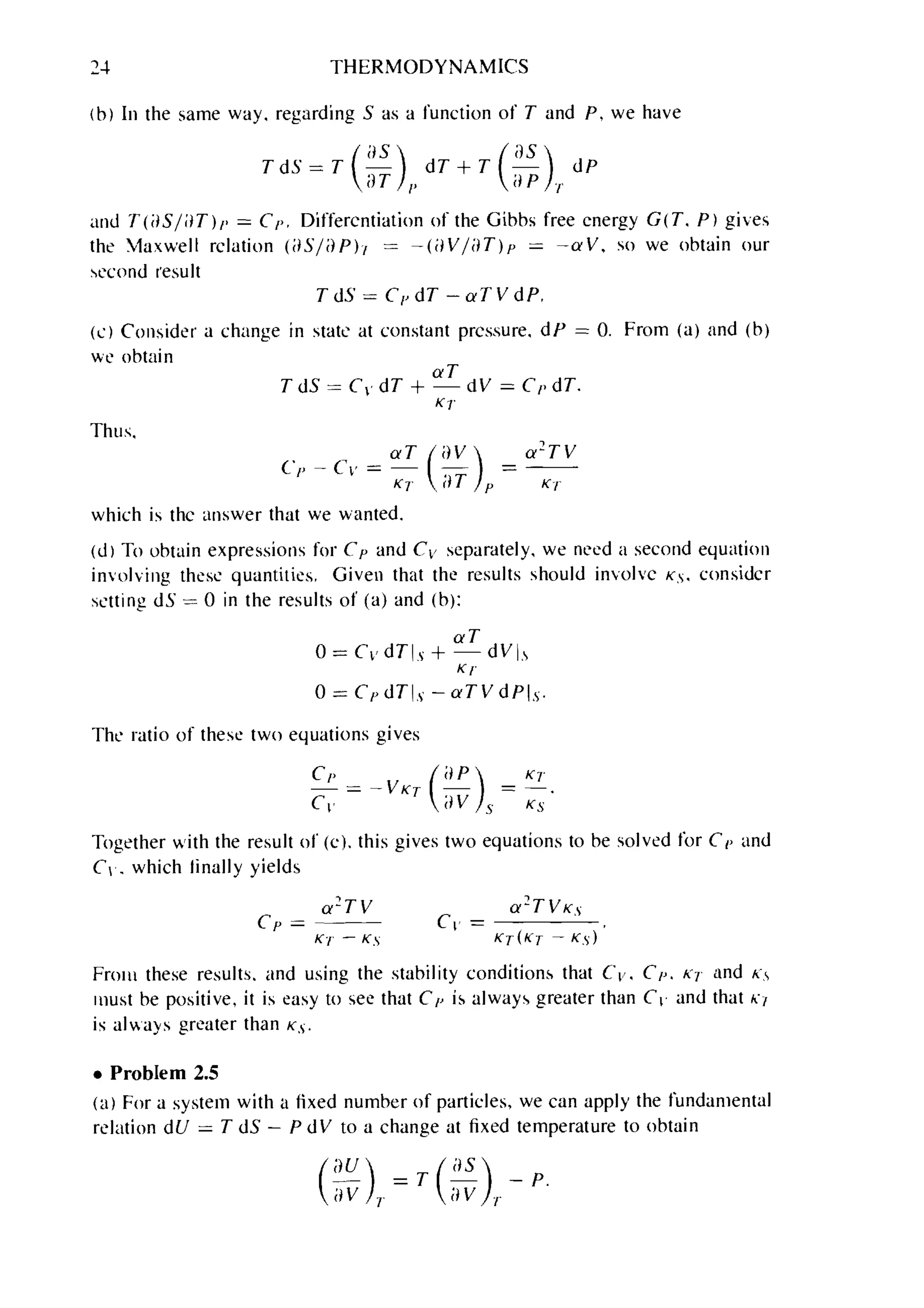 Problems on stat phys