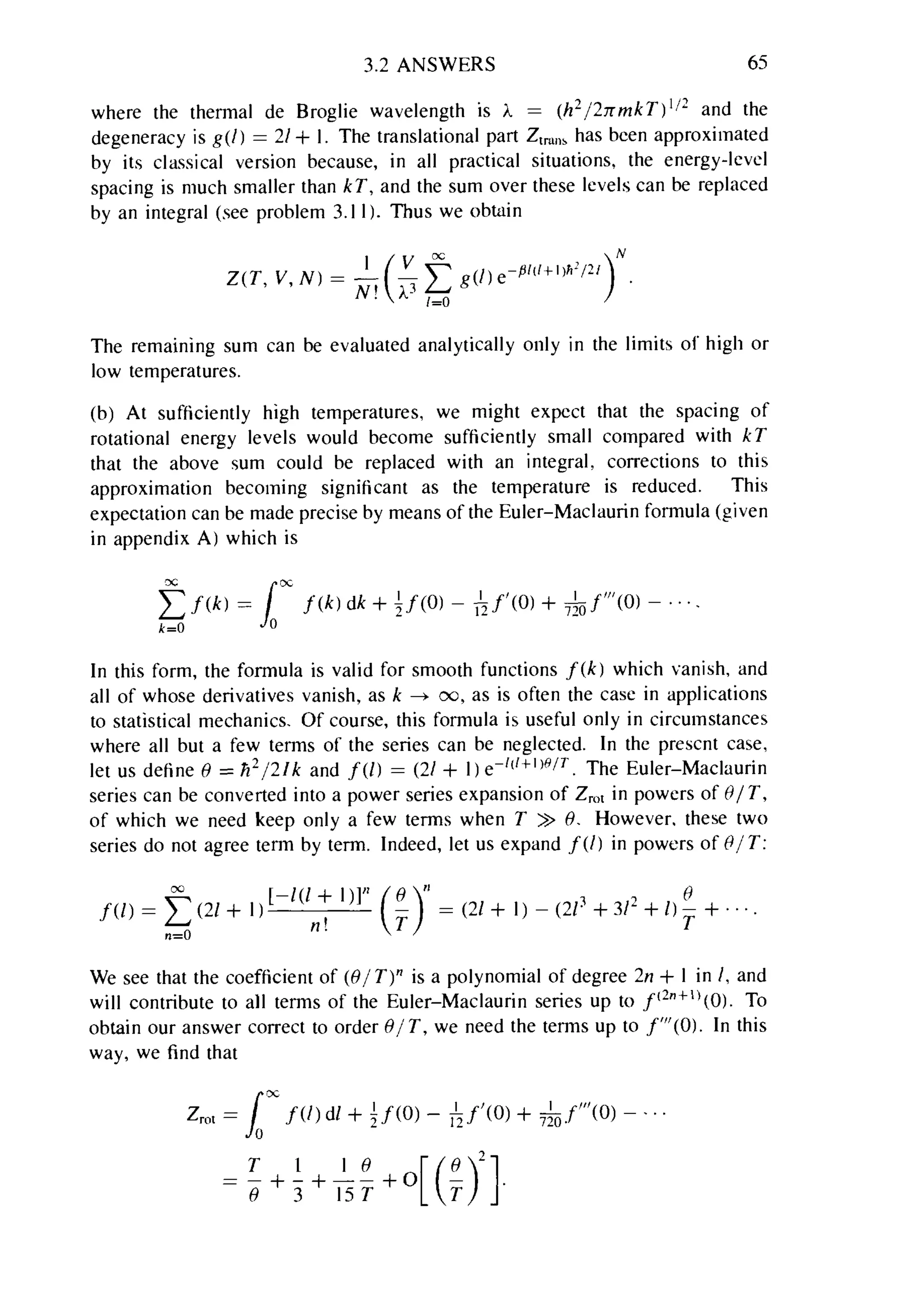 Problems on stat phys