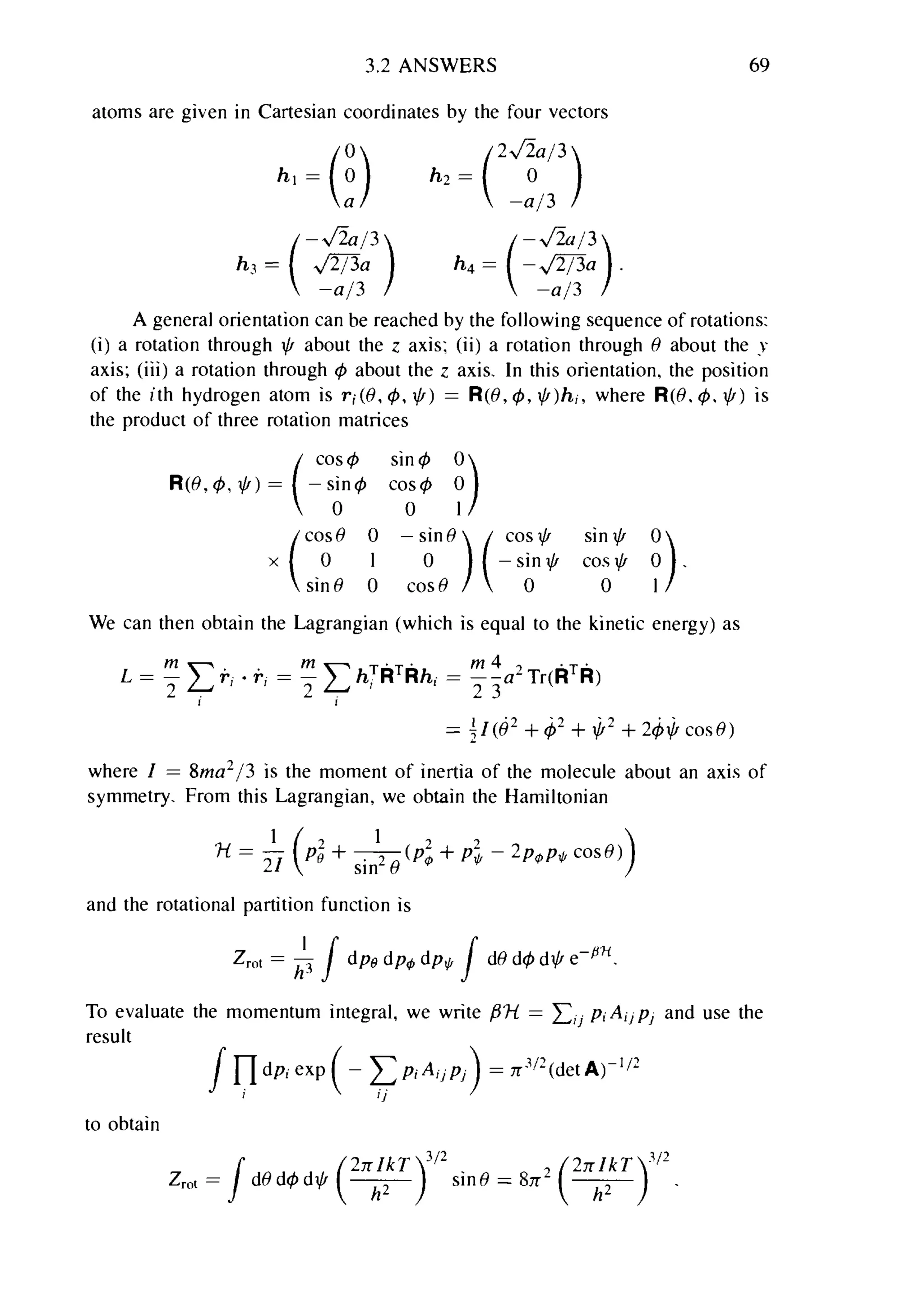Problems on stat phys