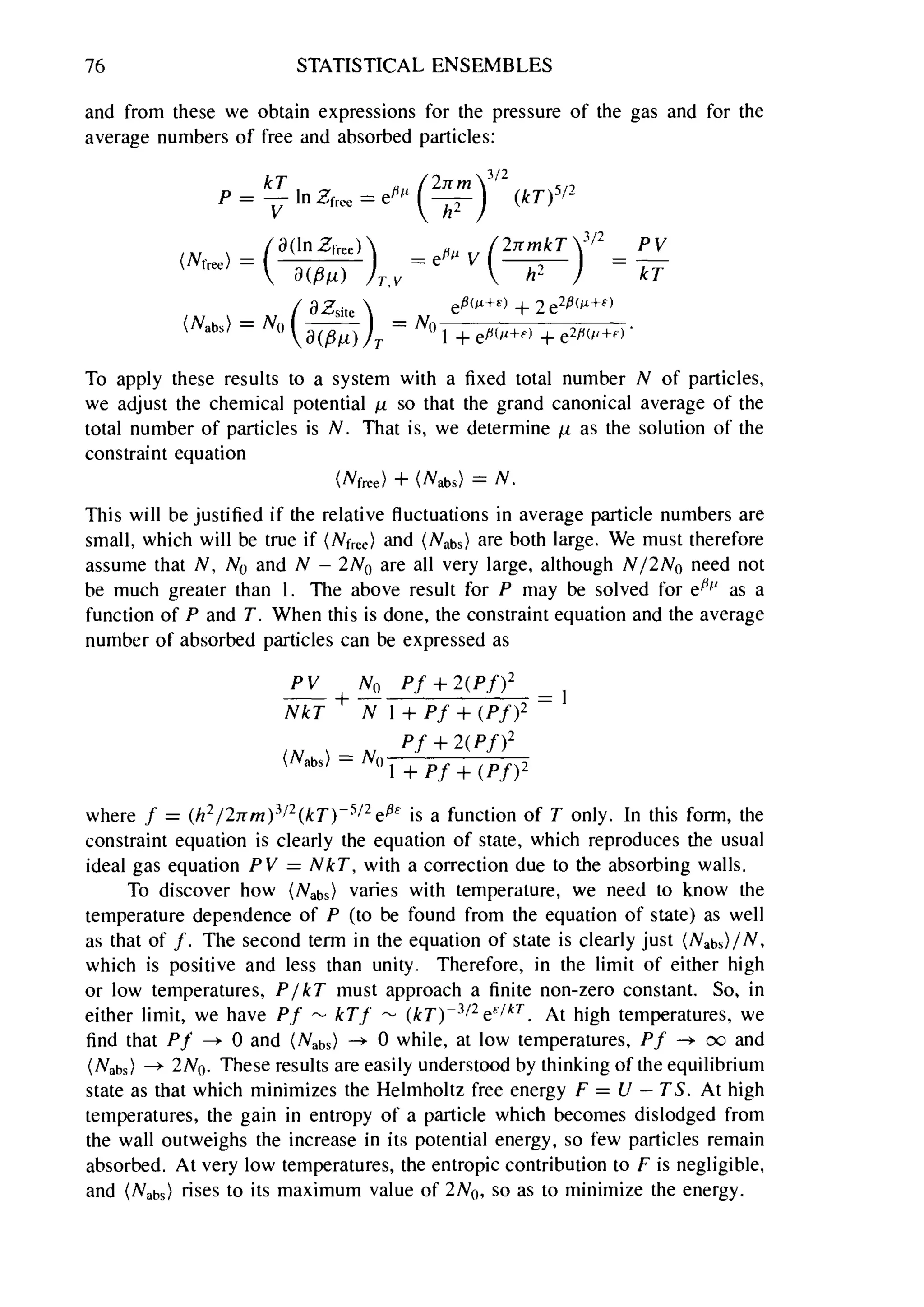 Problems on stat phys