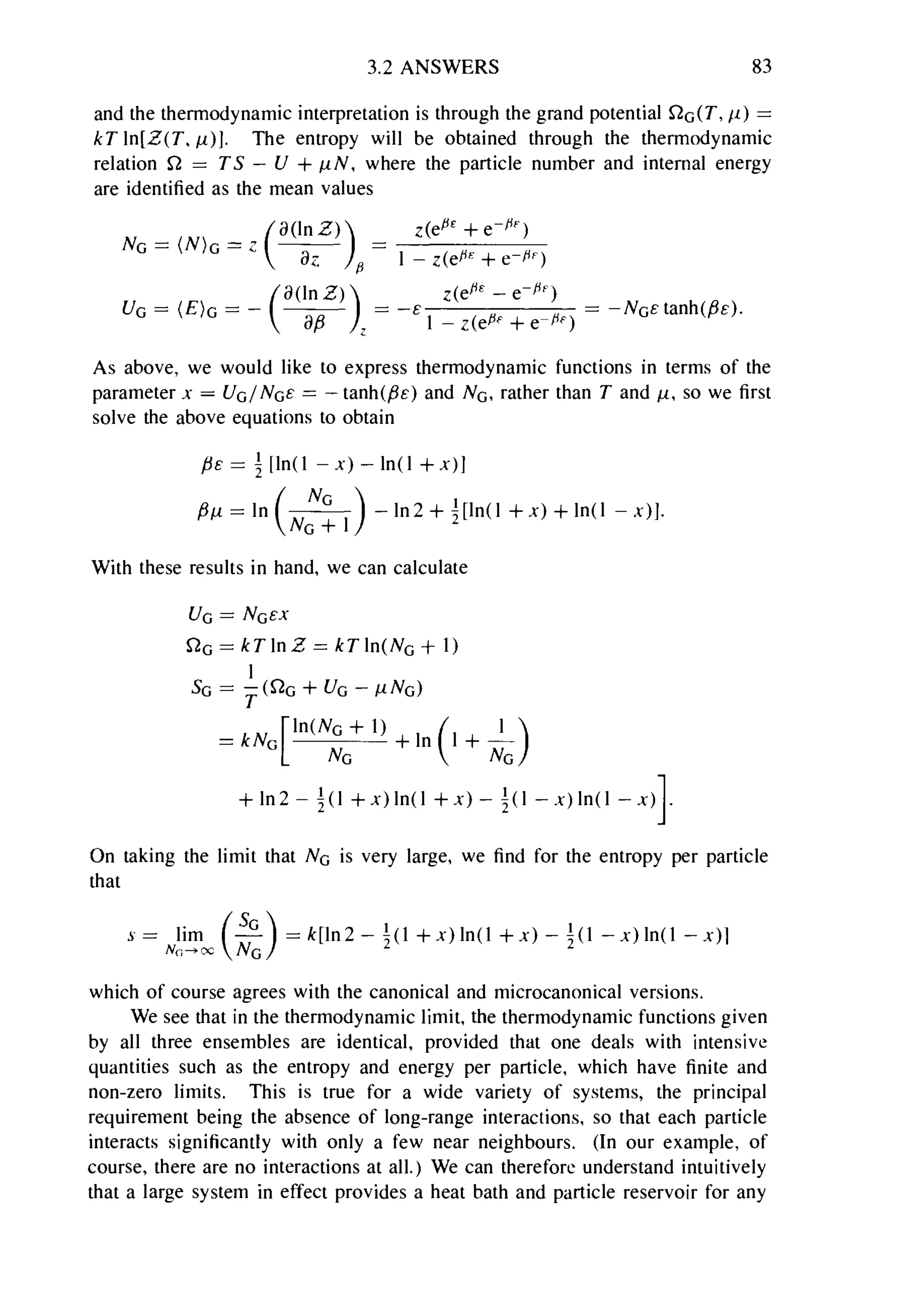 Problems on stat phys