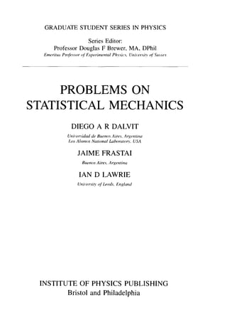 Problems on stat phys
