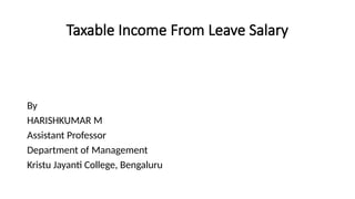 Ufiling Leave Income Problems on taxable leave Leave salary.pptx