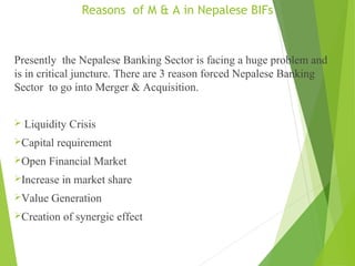 Problems & prospects of merger and acquisition In Nepal | PPT