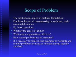 PHD THESISI RESEARCH PROBLEM STATEMENT.ppt