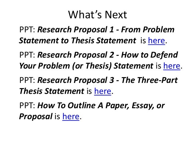 Writing the thesis