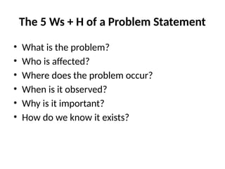 PROBLEM STATEMENT PPT.pptx for people who are ready to pass | PPTX