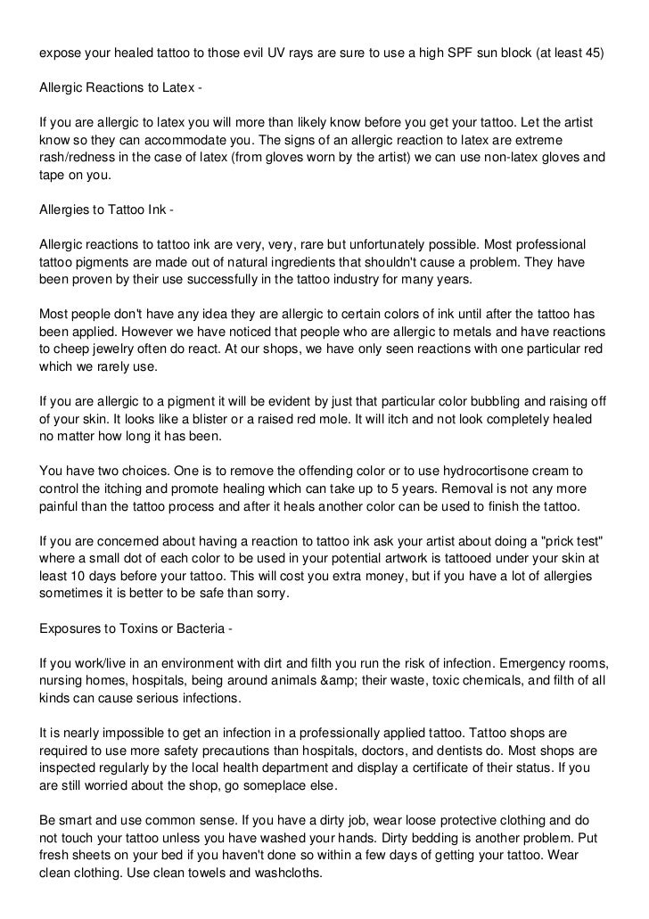 Tattoo Enthusiasts - Learn Proper Care Techniques