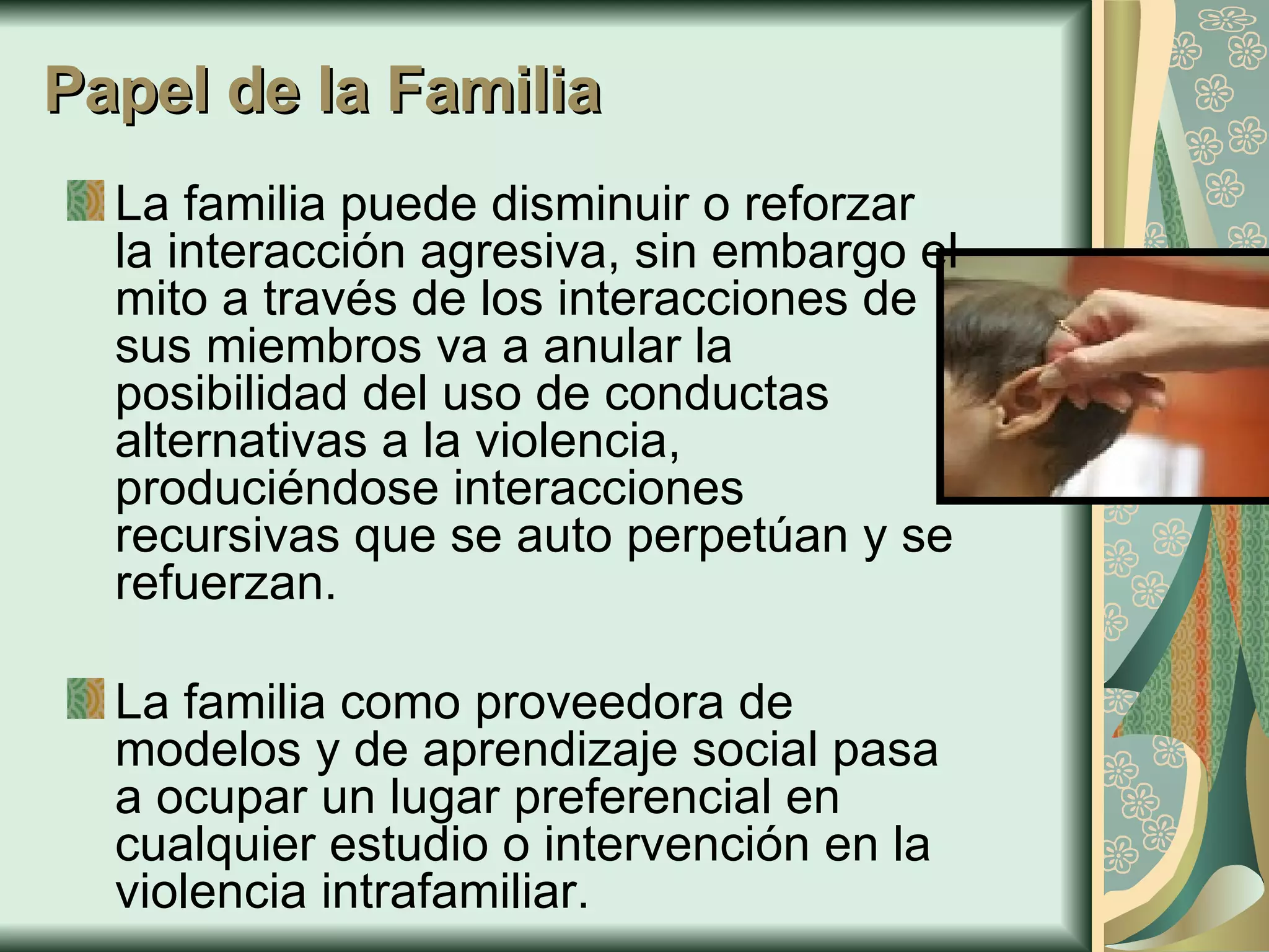 ProblemáTica De La Violencia Intrafamiliar | PPT