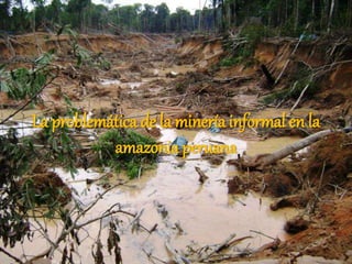 La problemática de la minería informal en la
amazonia peruana
 