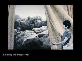 Cleaning the drapes 1967
 